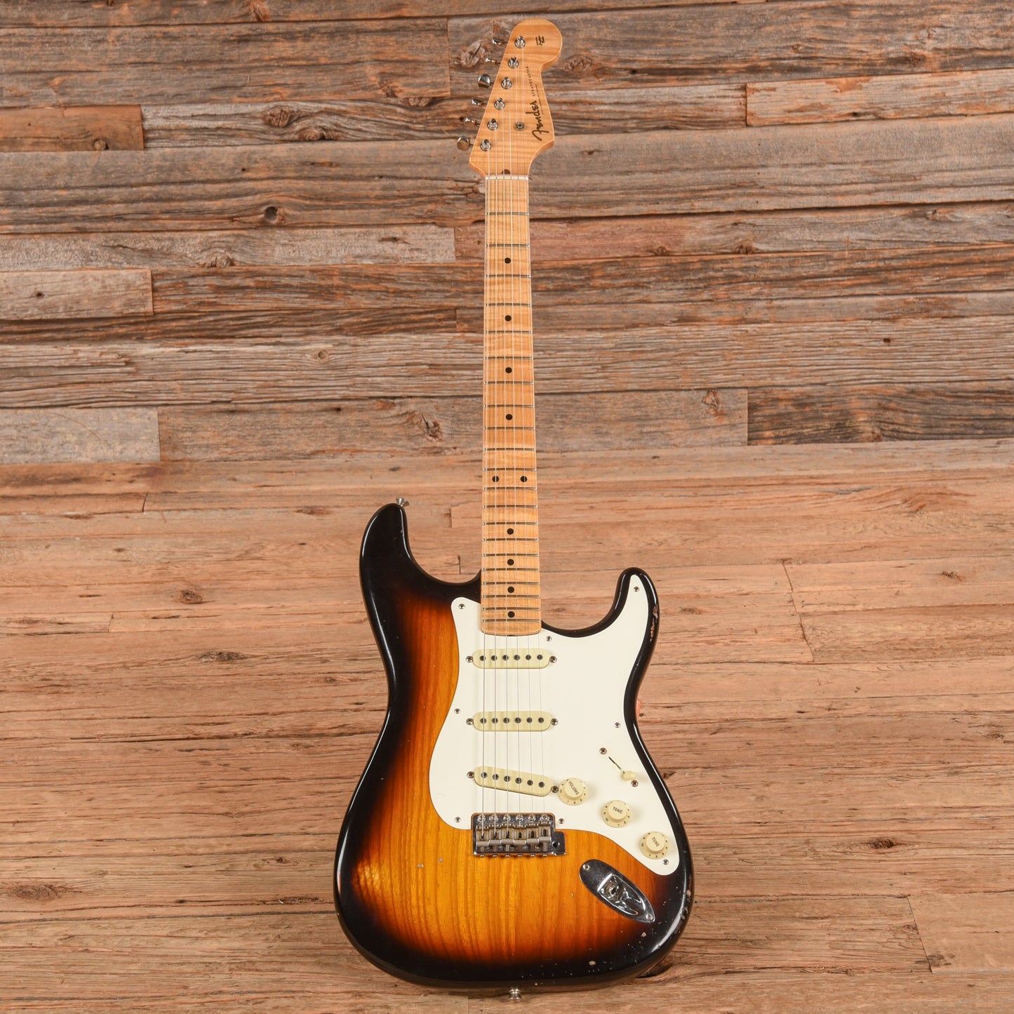 Fender Custom Shop Gregg Fessler Masterbuilt '55 Stratocaster Journeyman Relic Sunburst 2017