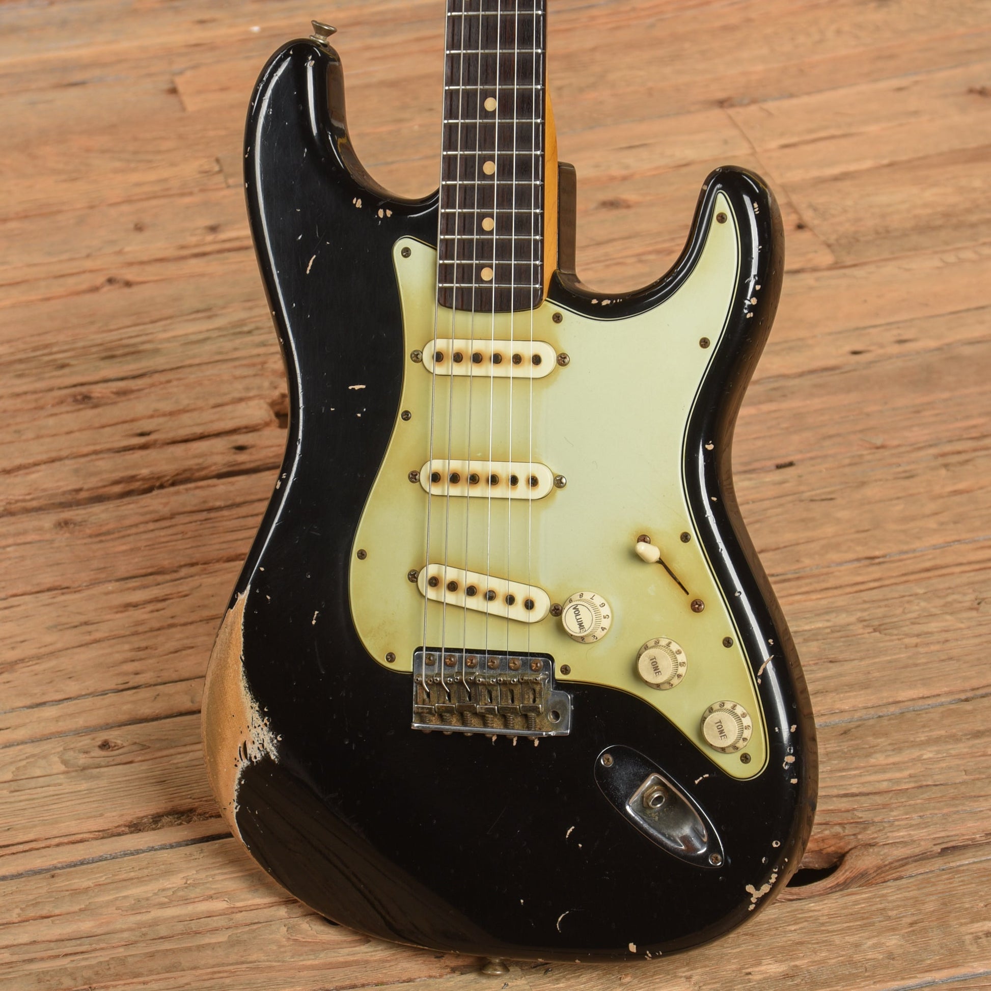 Fender Custom Shop John Cruz MVP '60 Stratocaster Relic Aged Black 2015