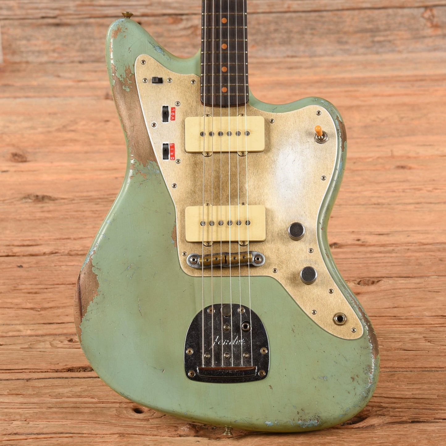 Fender Custom Shop Levi Perry Masterbuilt Jazzmaster Heavy Relic Aged Daphne Blue 2024