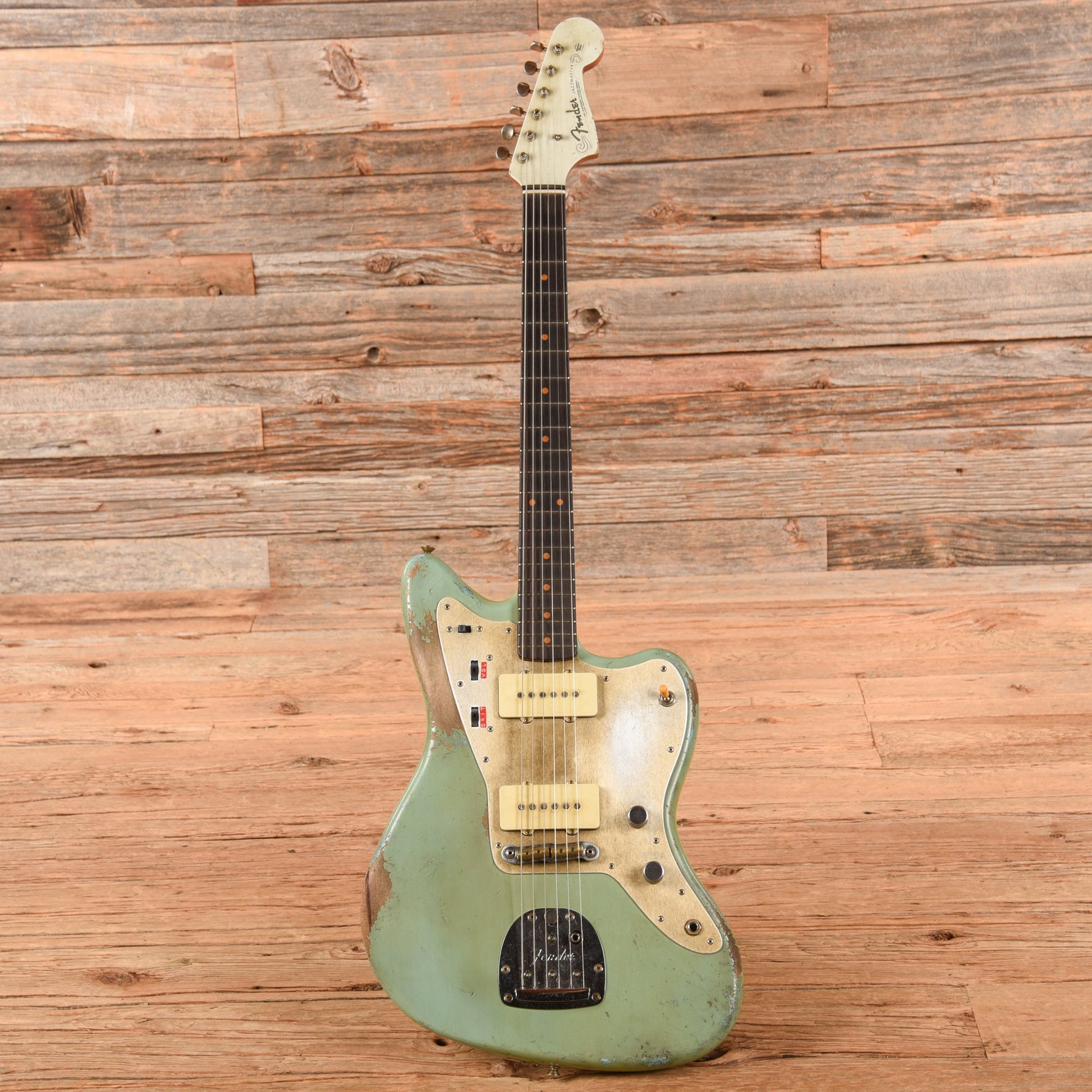 Fender Custom Shop Levi Perry Masterbuilt Jazzmaster Heavy Relic Aged Daphne Blue 2024