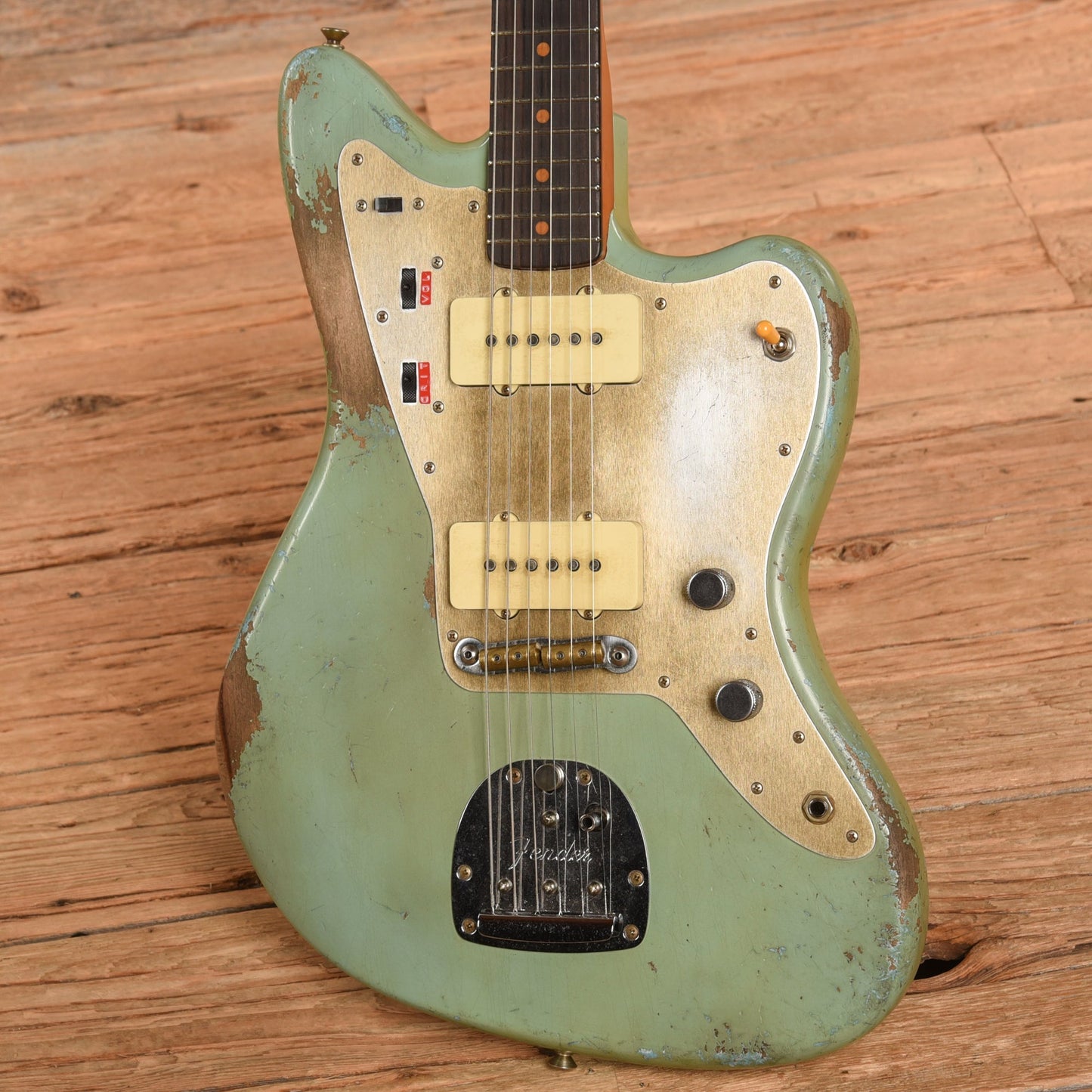 Fender Custom Shop Levi Perry Masterbuilt Jazzmaster Heavy Relic Aged Daphne Blue 2024