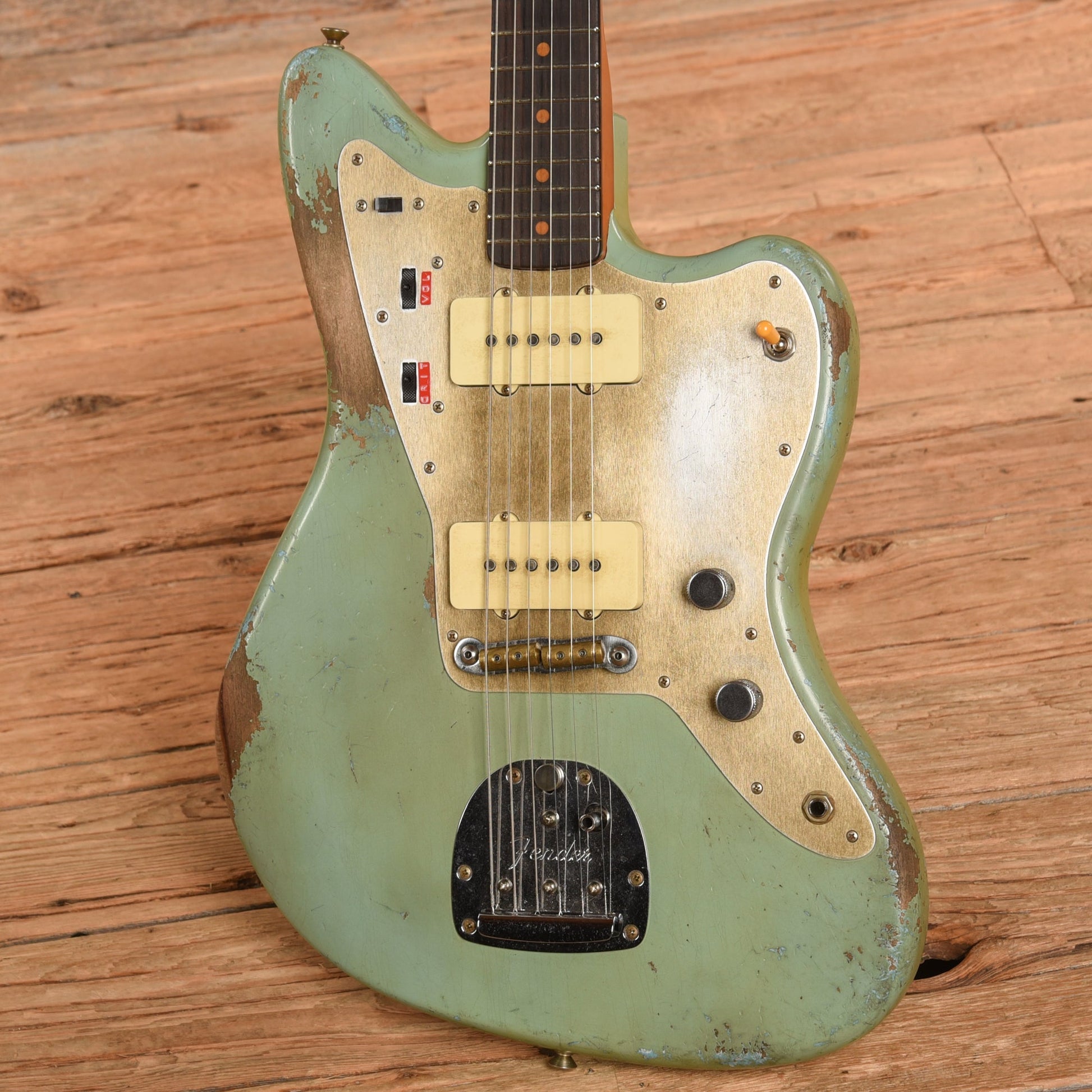 Fender Custom Shop Levi Perry Masterbuilt Jazzmaster Heavy Relic Aged Daphne Blue 2024