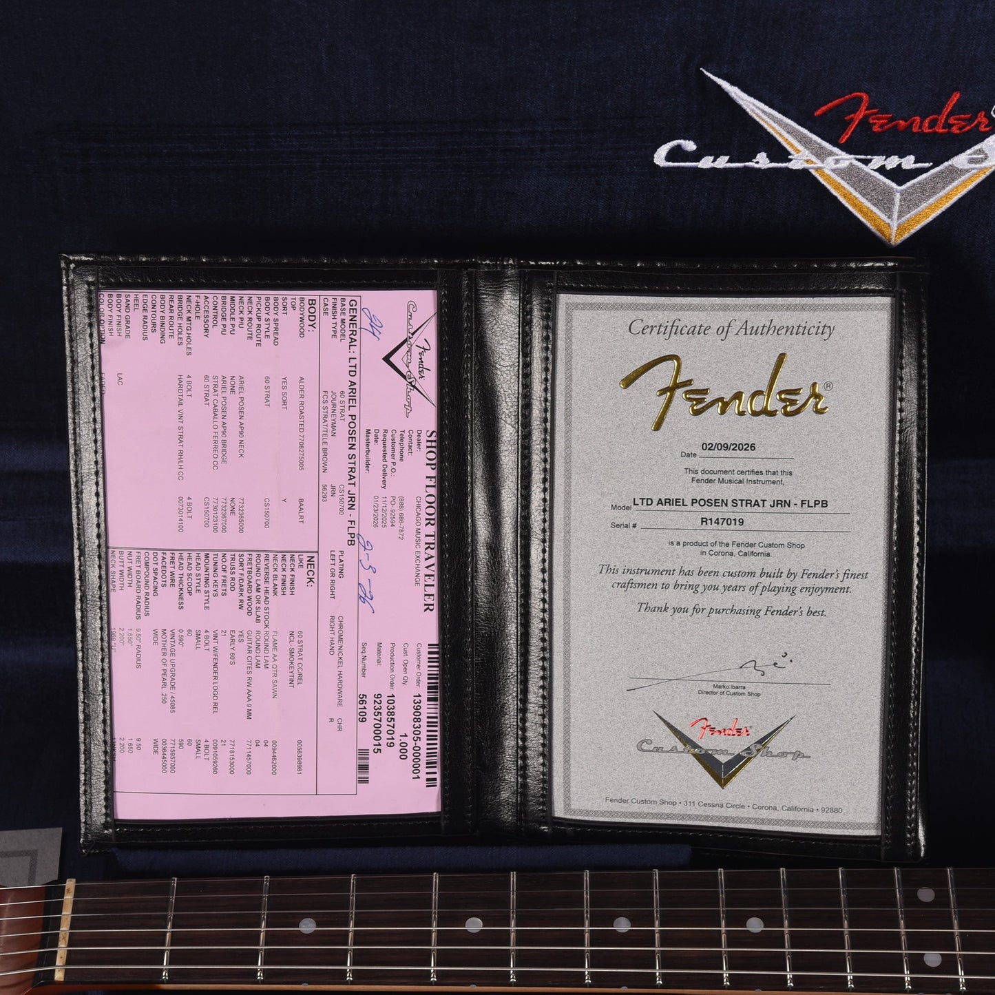 Fender Custom Shop Limited Edition Ariel Posen Stratocaster Relic Faded Lake Placid Blue