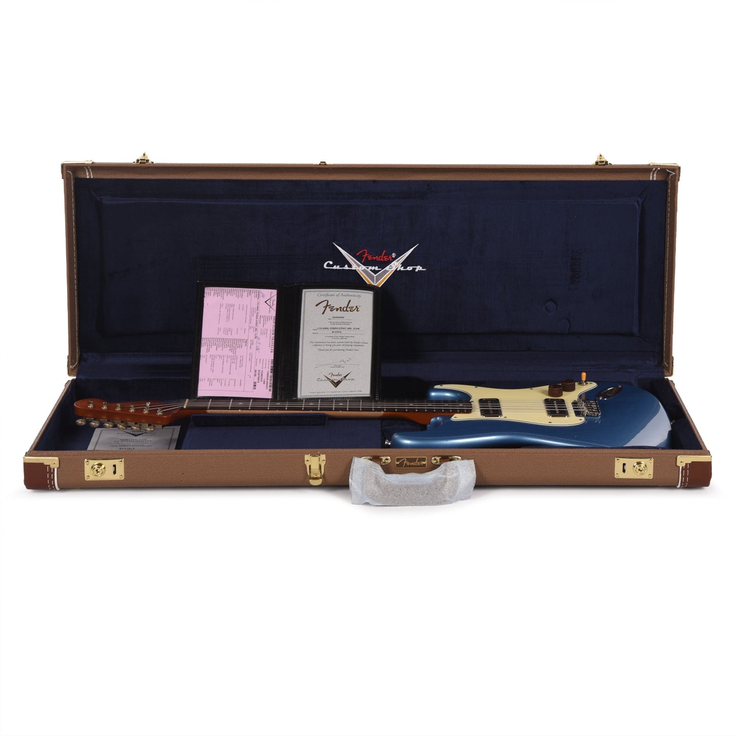 Fender Custom Shop Limited Edition Ariel Posen Stratocaster Relic Faded Lake Placid Blue