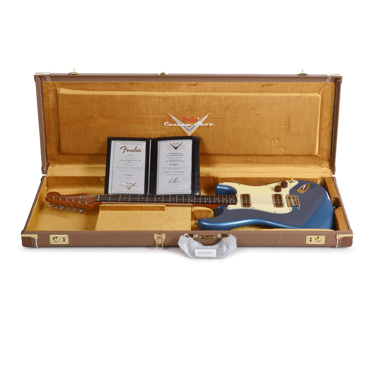 Fender Custom Shop Limited Edition Ariel Posen Stratocaster Relic Faded Lake Placid Blue