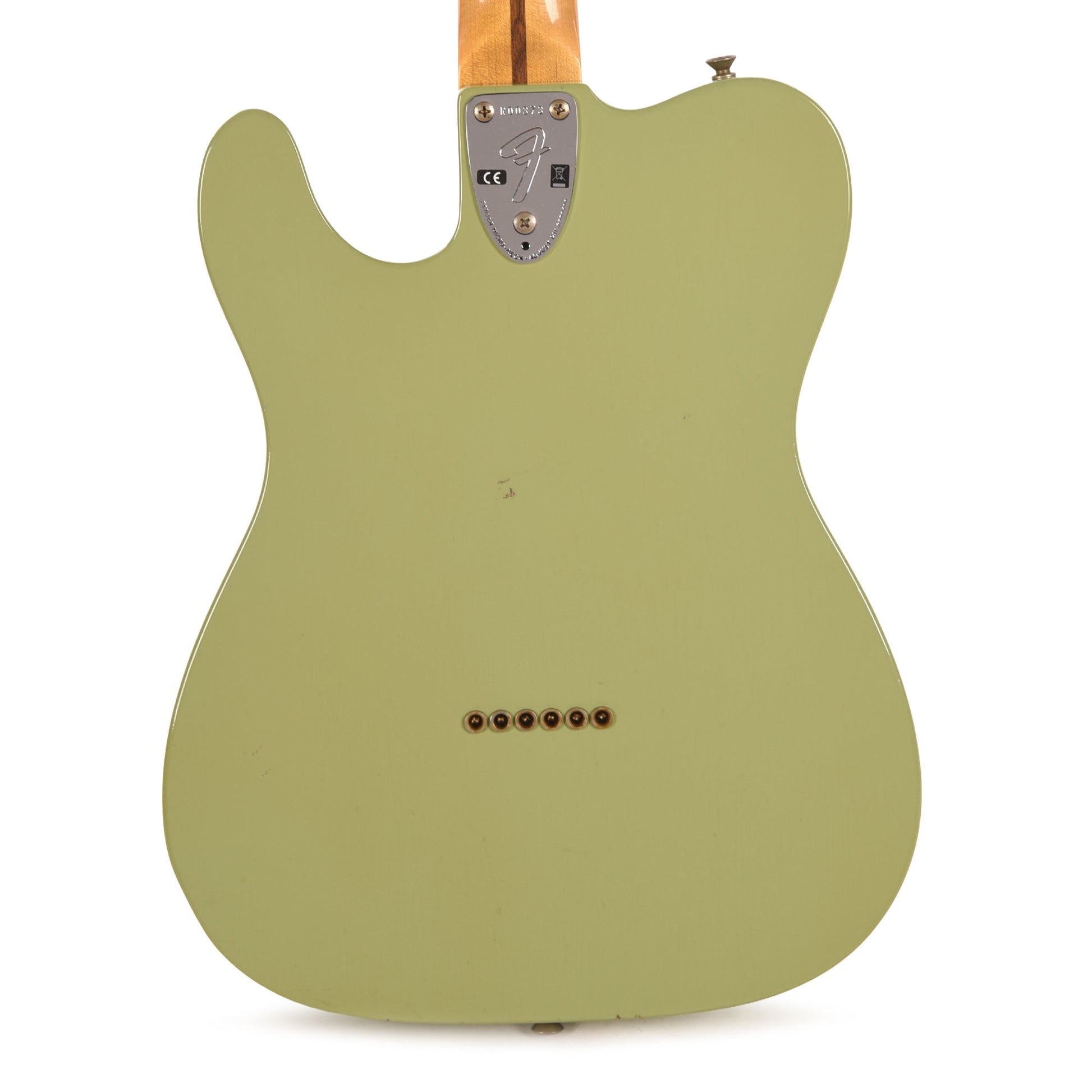 Fender Custom Shop Limited Edition Telecaster Custom Faded Aged Sweet Pea Green Journeyman Relic w/CuNiFe Humbucker