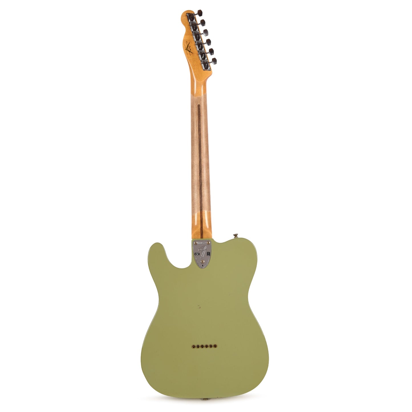 Fender Custom Shop Limited Edition Telecaster Custom Faded Aged Sweet Pea Green Journeyman Relic w/CuNiFe Humbucker
