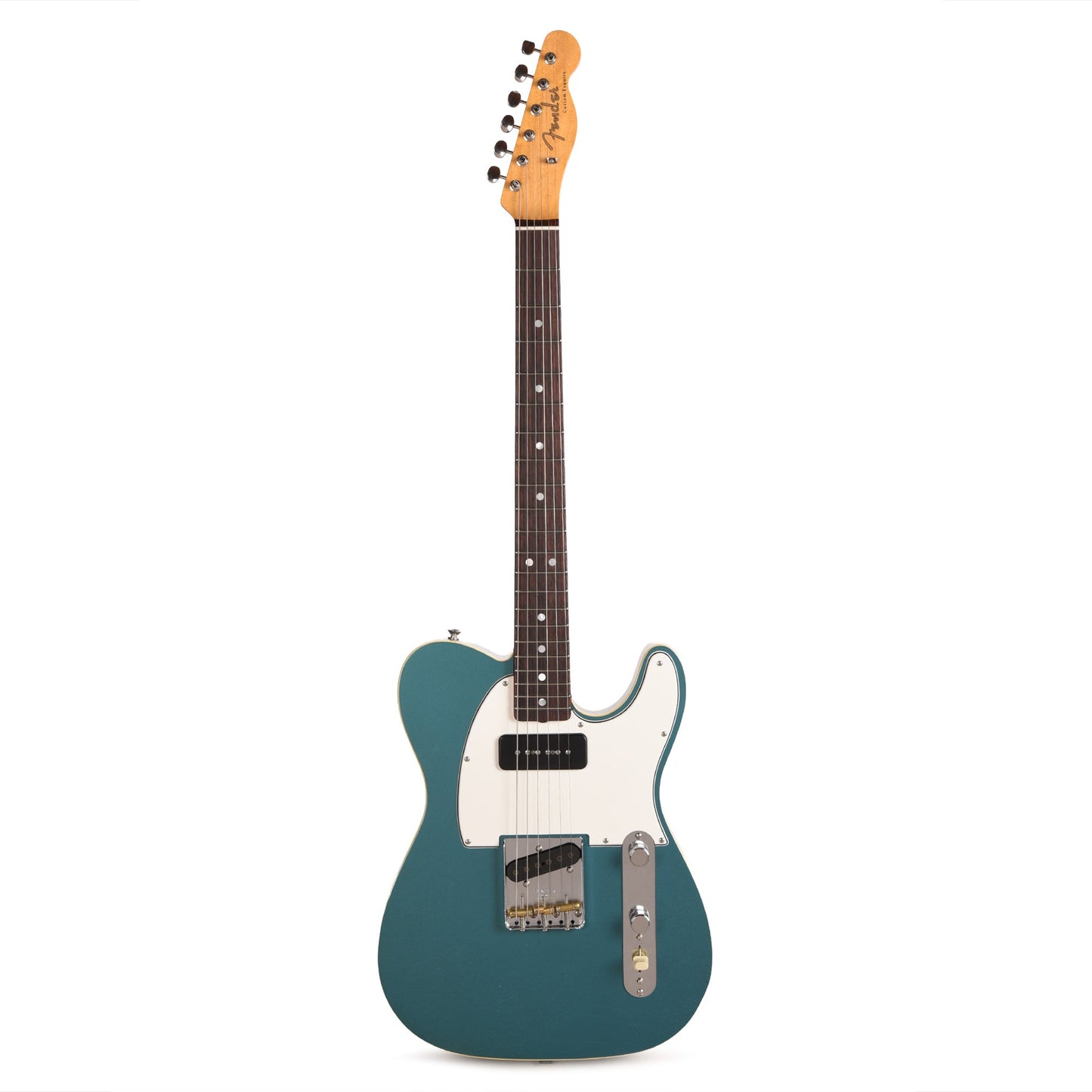Fender Custom Shop LTD Custom Double Esquire Deluxe Closet Classic Aged Ocean Turquoise