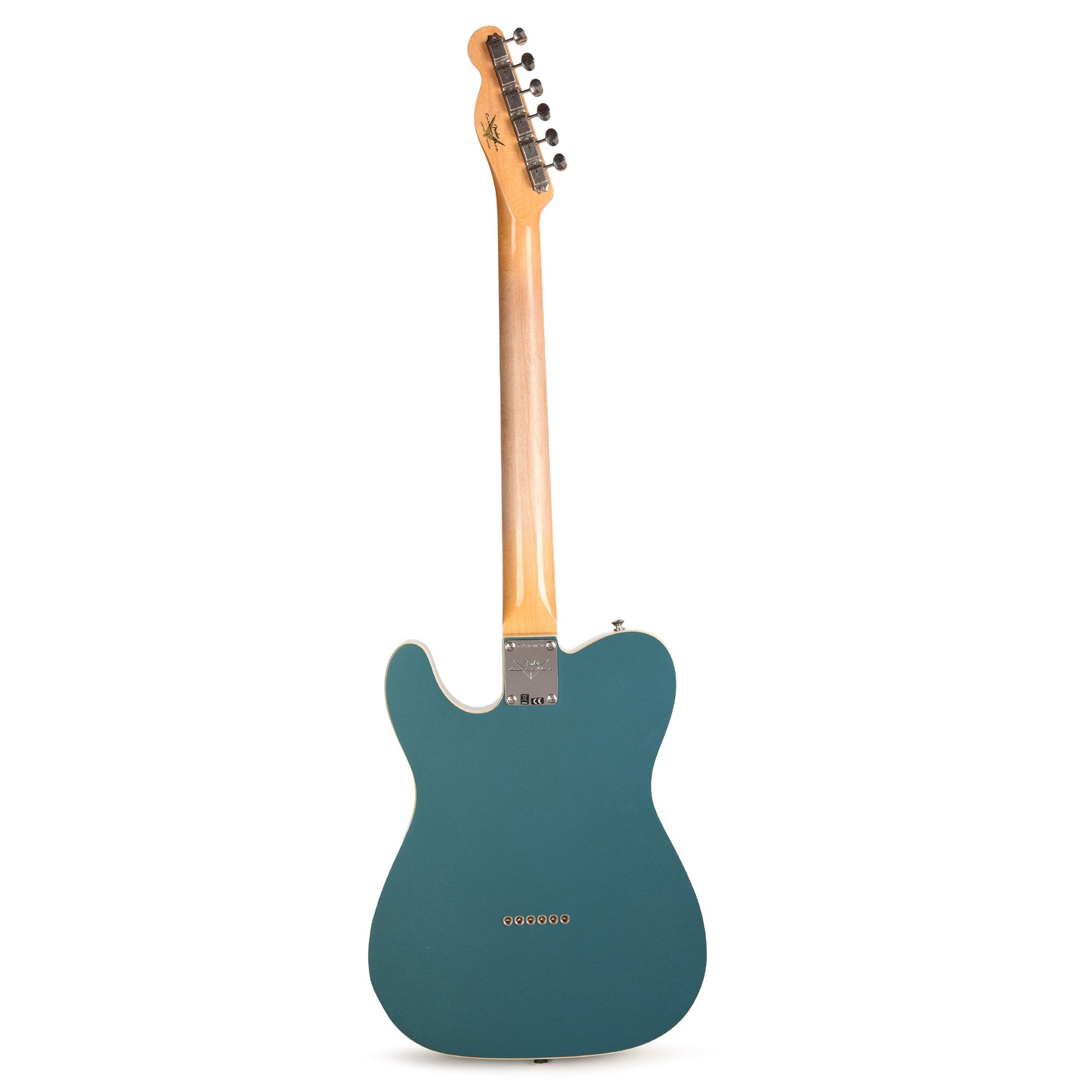 Fender Custom Shop LTD Custom Double Esquire Deluxe Closet Classic Aged Ocean Turquoise