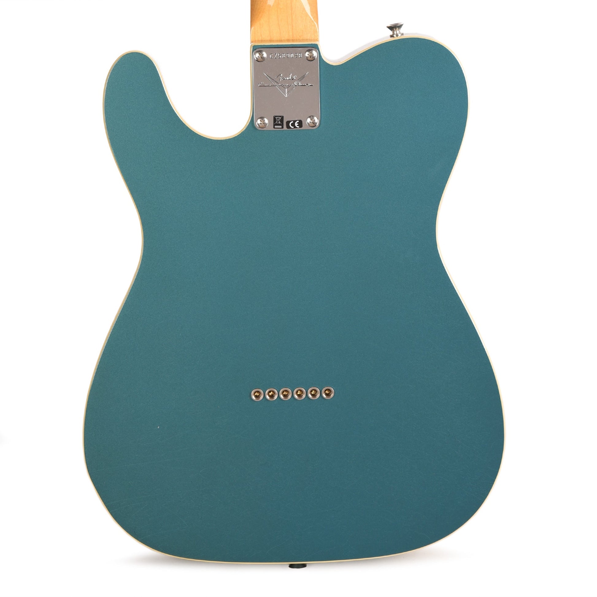 Fender Custom Shop LTD Custom Double Esquire Deluxe Closet Classic Aged Ocean Turquoise