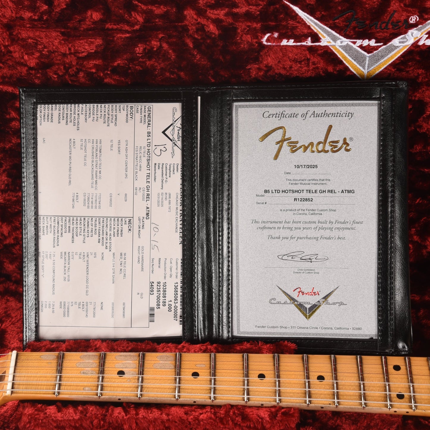 Fender Custom Shop LTD Hotshot Telecaster Relic Aged Tomatillo Green