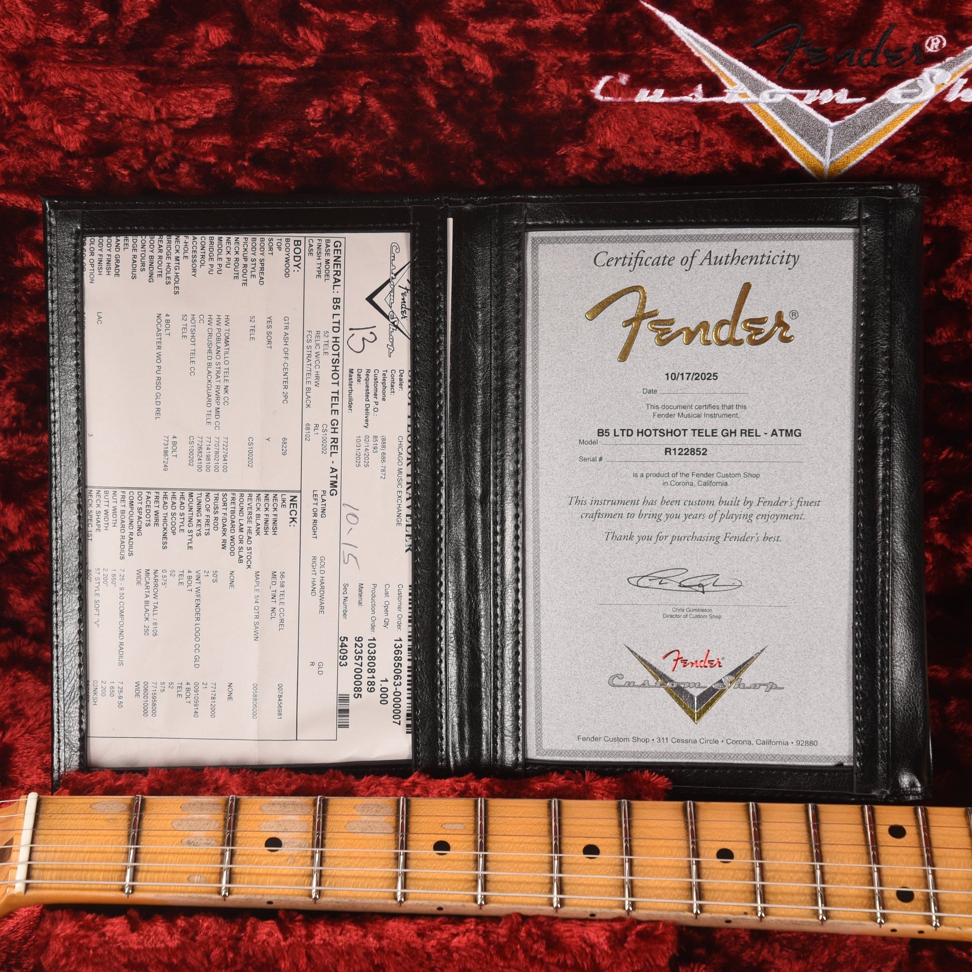 Fender Custom Shop LTD Hotshot Telecaster Relic Aged Tomatillo Green