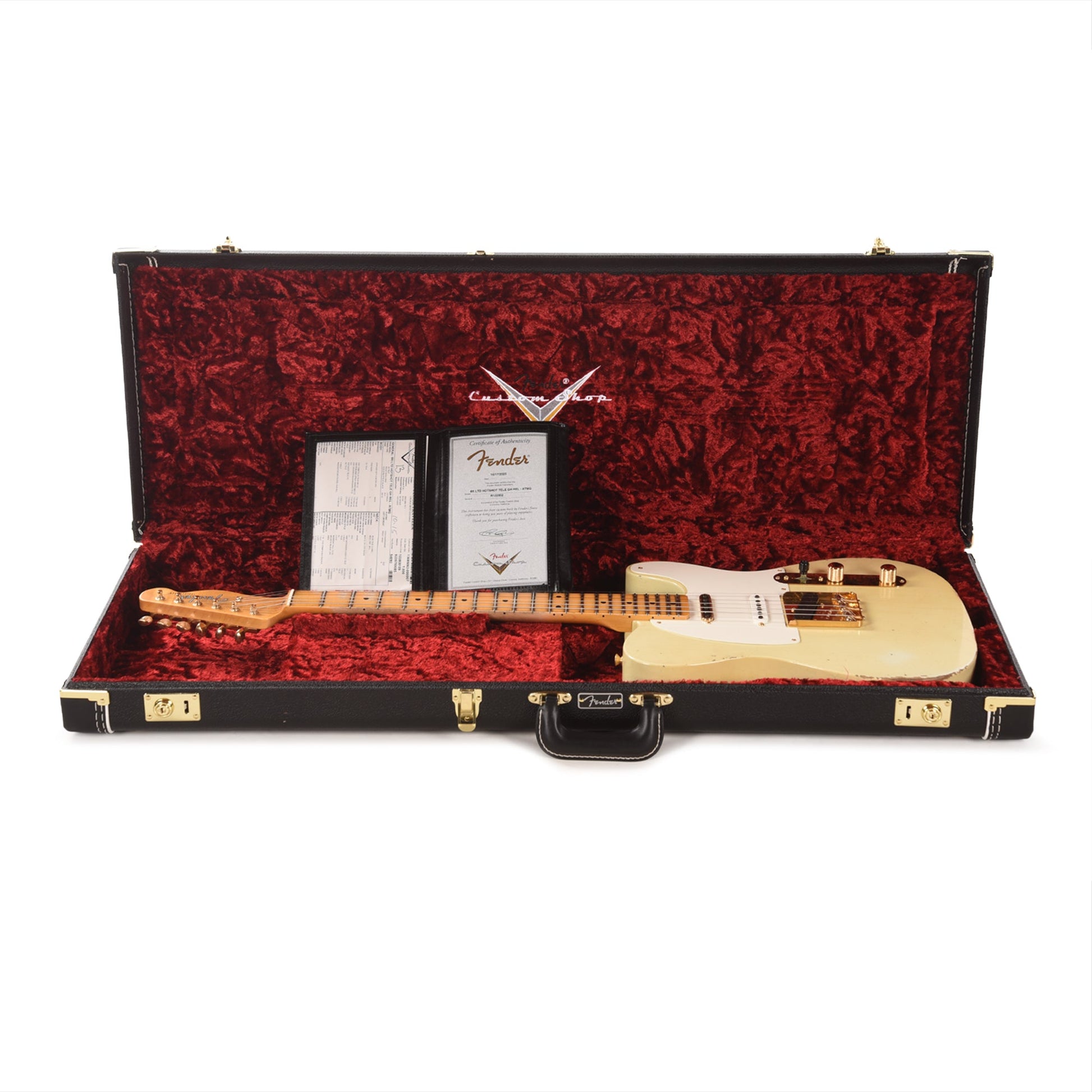 Fender Custom Shop LTD Hotshot Telecaster Relic Aged Tomatillo Green