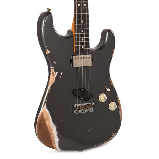 Fender Custom Shop LTD Stratocaster SH Heavy Relic Aged Charcoal Frost Metallic