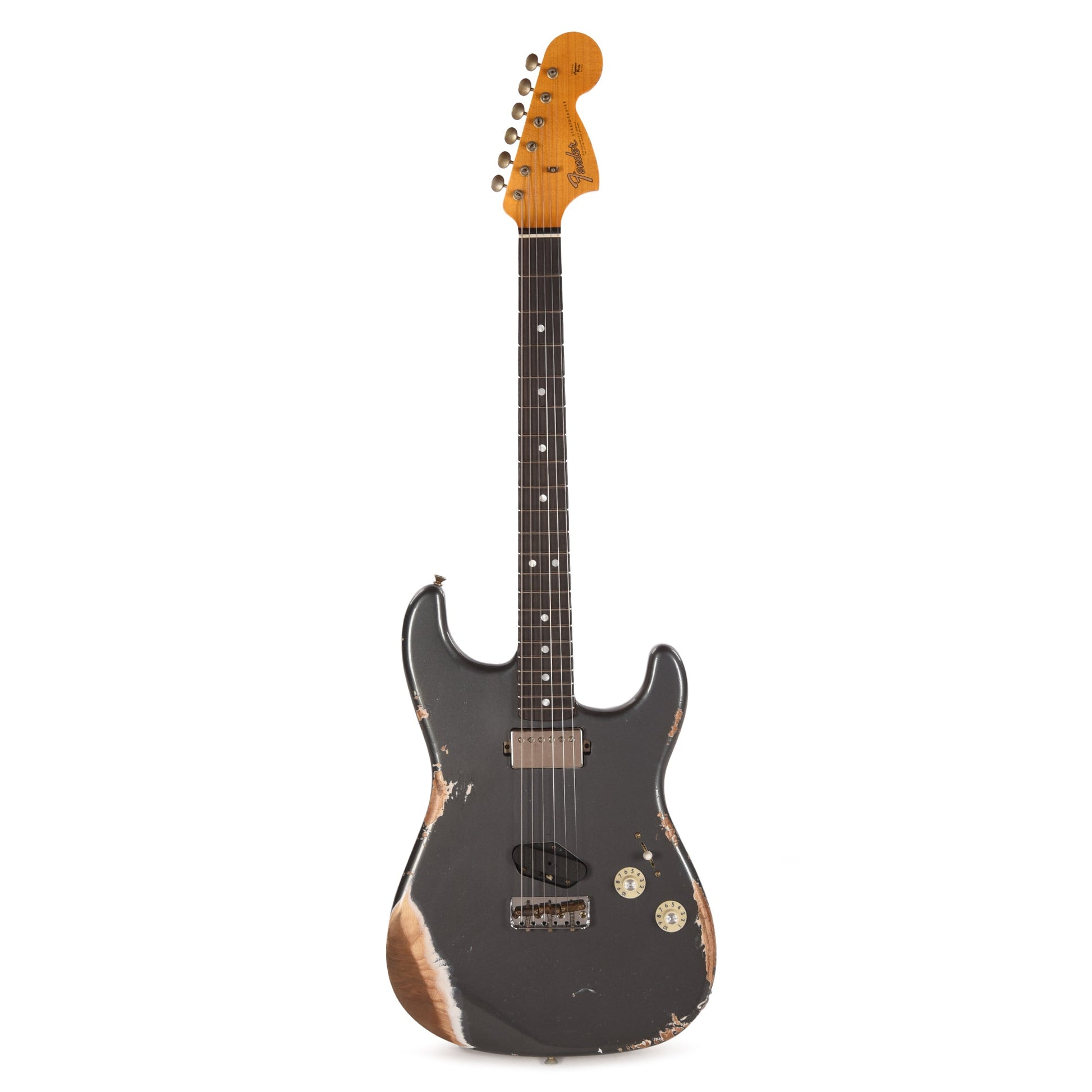 Fender Custom Shop LTD Stratocaster SH Heavy Relic Aged Charcoal Frost Metallic