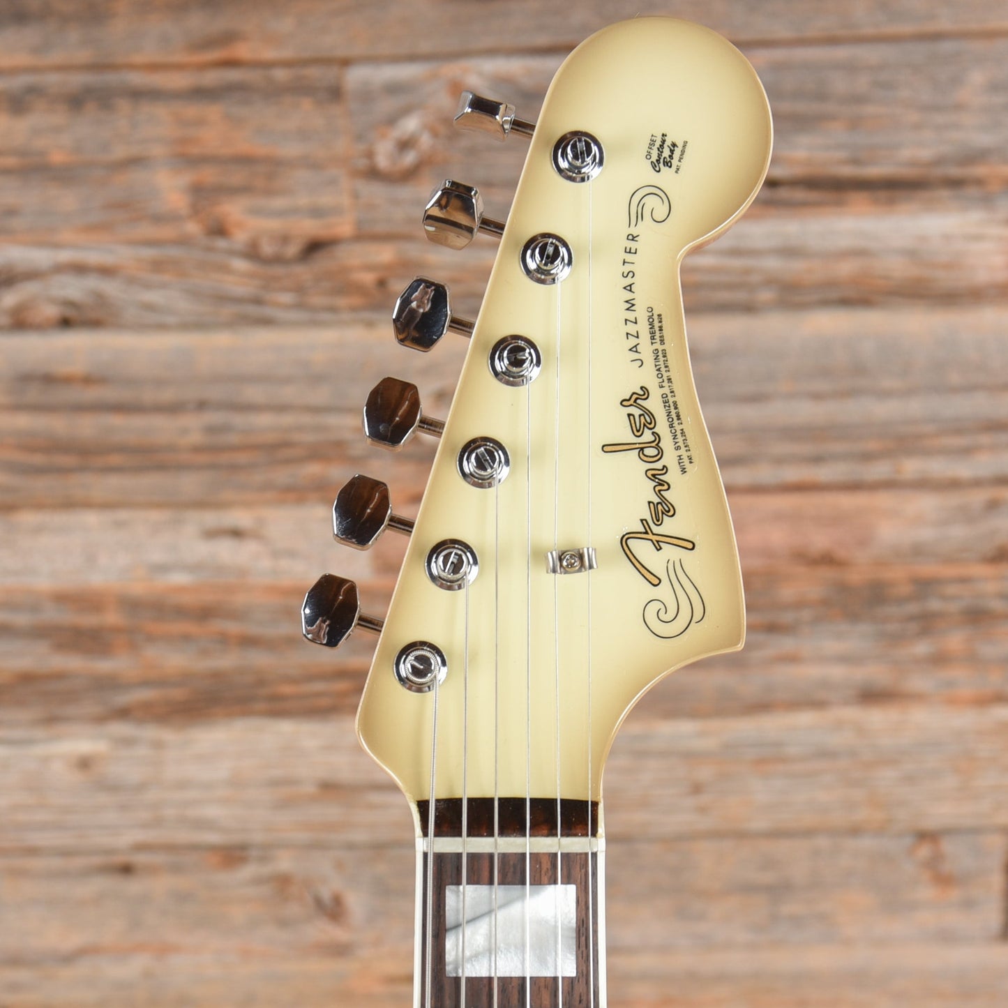 Fender Custom Shop Ron Thorn Masterbuilt Jazzmaster NOS Antigua Unburst w/Antigua Pickguard & Headstock 2020