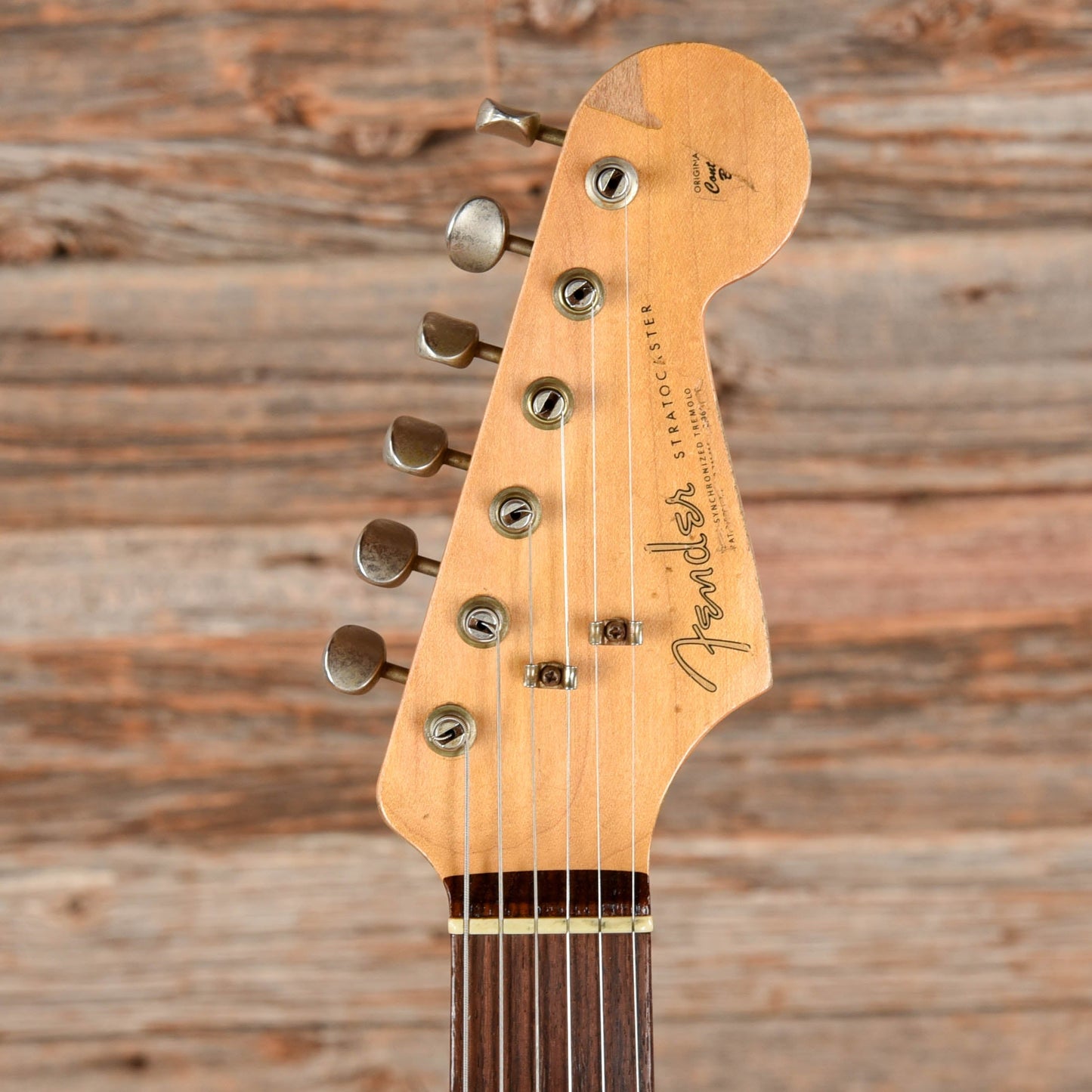 Fender Custom Shop Rory Ghallager Stratocaster Sunburst 2005  - Dave Amato of REO Speedwagon