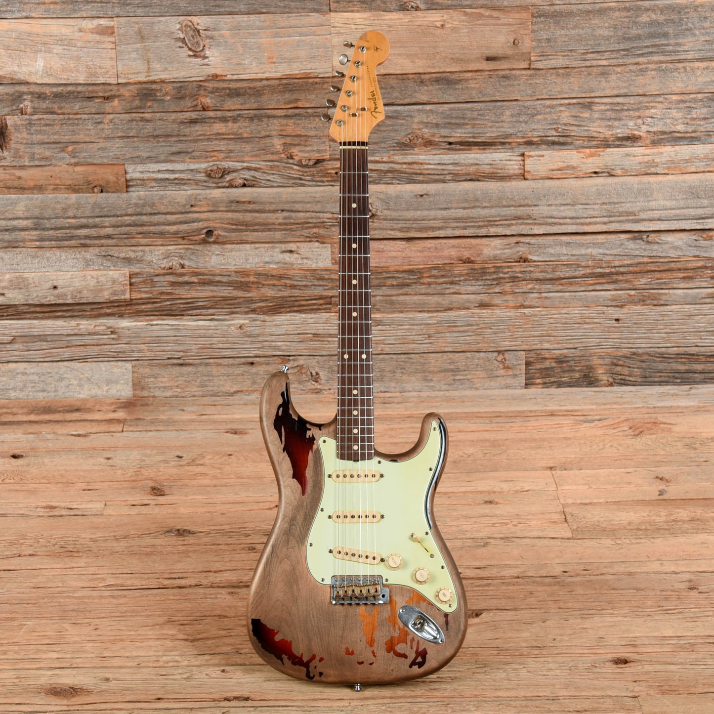 Fender Custom Shop Rory Ghallager Stratocaster Sunburst 2005  - Dave Amato of REO Speedwagon