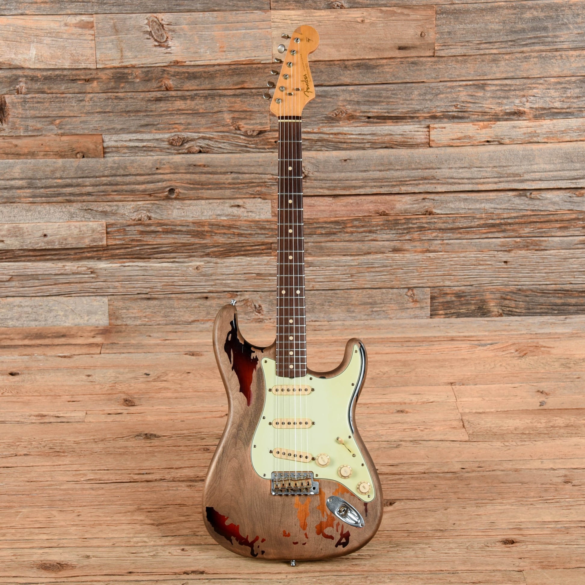 Fender Custom Shop Rory Ghallager Stratocaster Sunburst 2005  - Dave Amato of REO Speedwagon