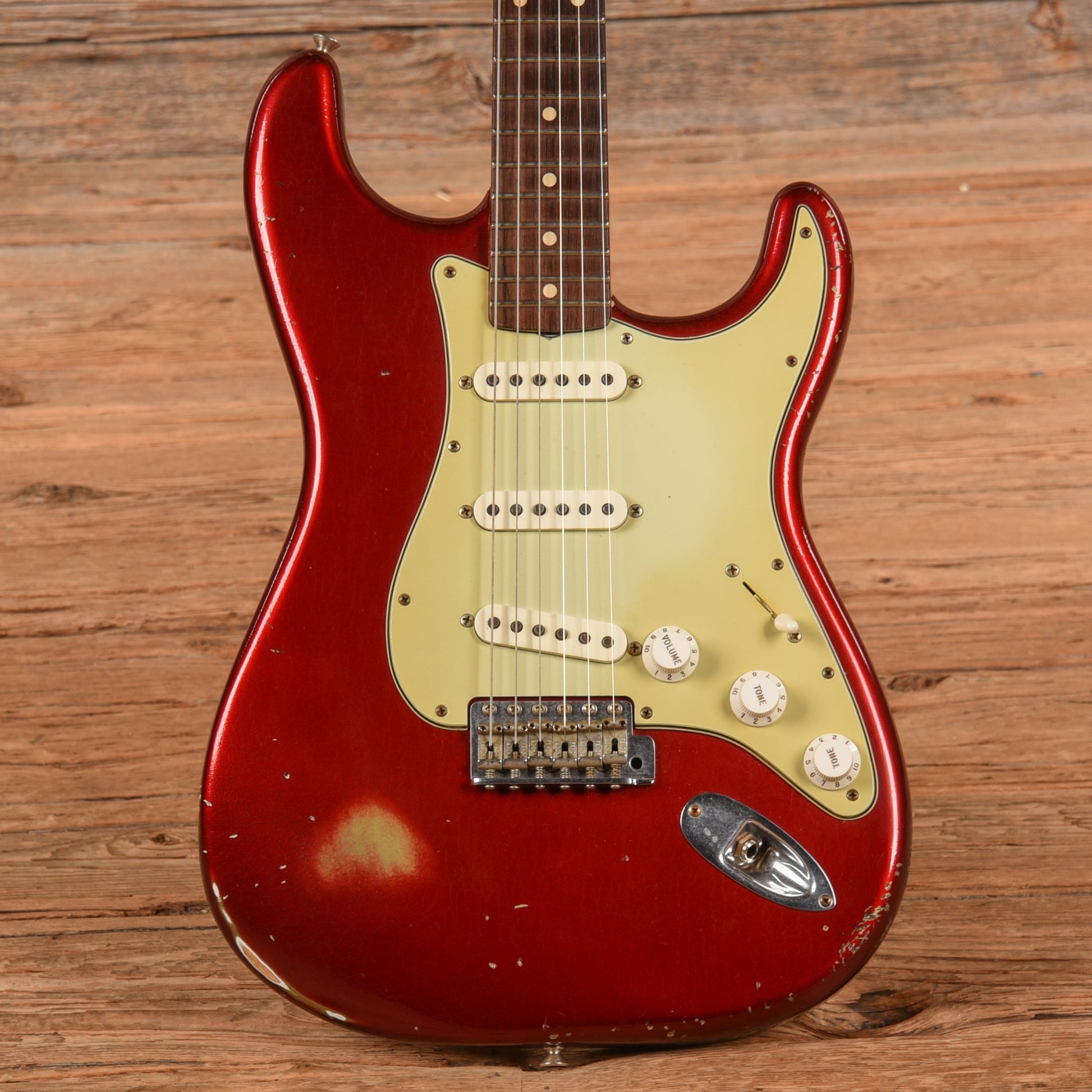 Fender Dennis Galuszka Masterbuilt 60s Stratocaster Candy Apple Red Relic 2003