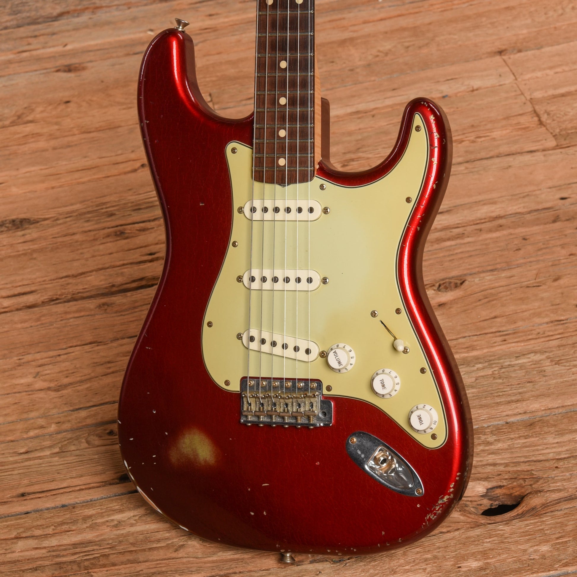 Fender Dennis Galuszka Masterbuilt 60s Stratocaster Candy Apple Red Relic 2003