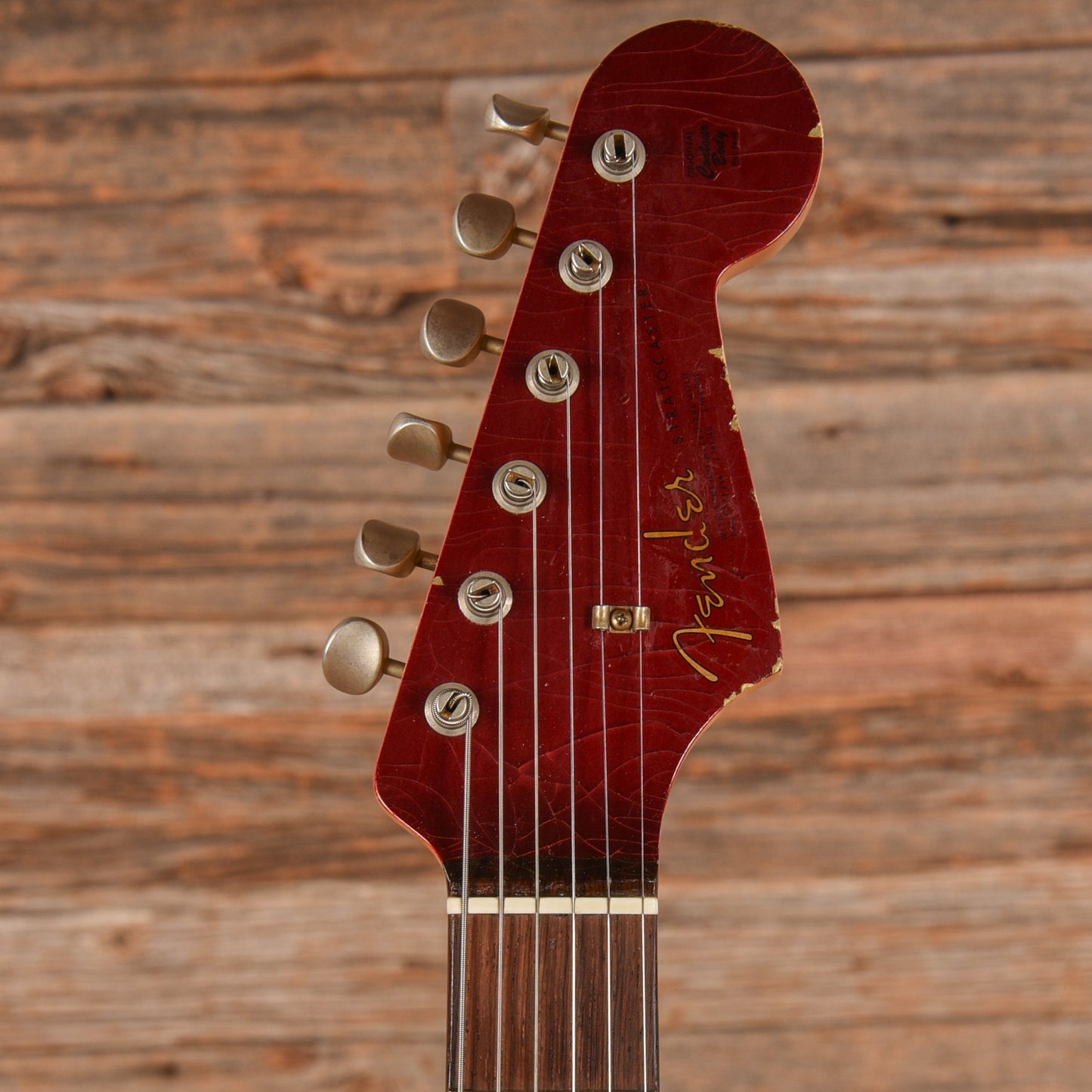 Fender Dennis Galuszka Masterbuilt 60s Stratocaster Candy Apple Red Relic 2003