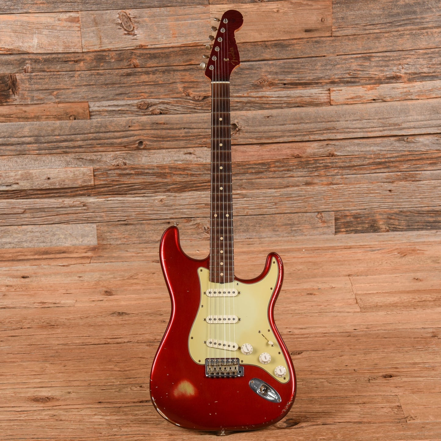 Fender Dennis Galuszka Masterbuilt 60s Stratocaster Candy Apple Red Relic 2003