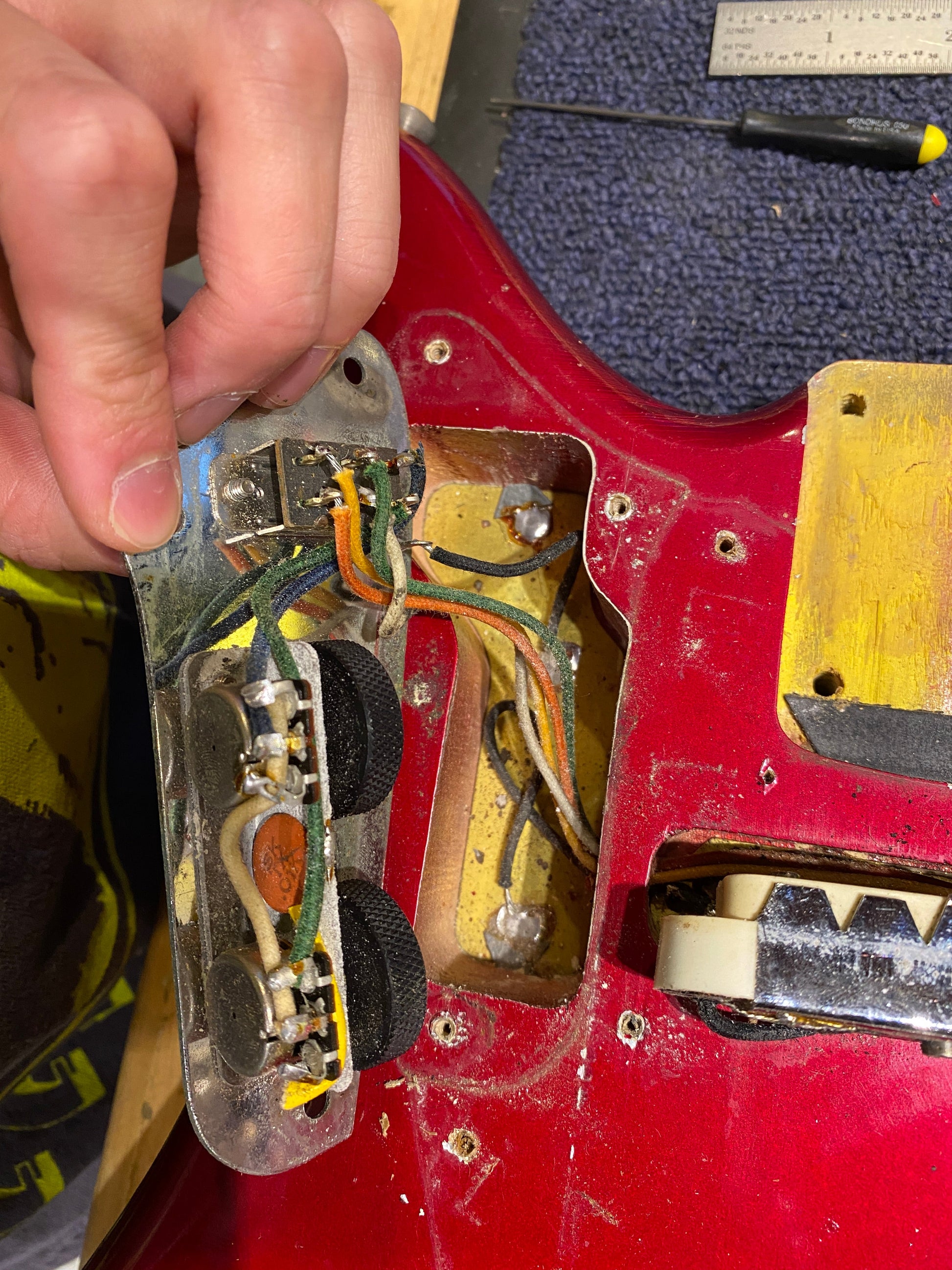 Fender Jaguar Candy Apple Red 1964