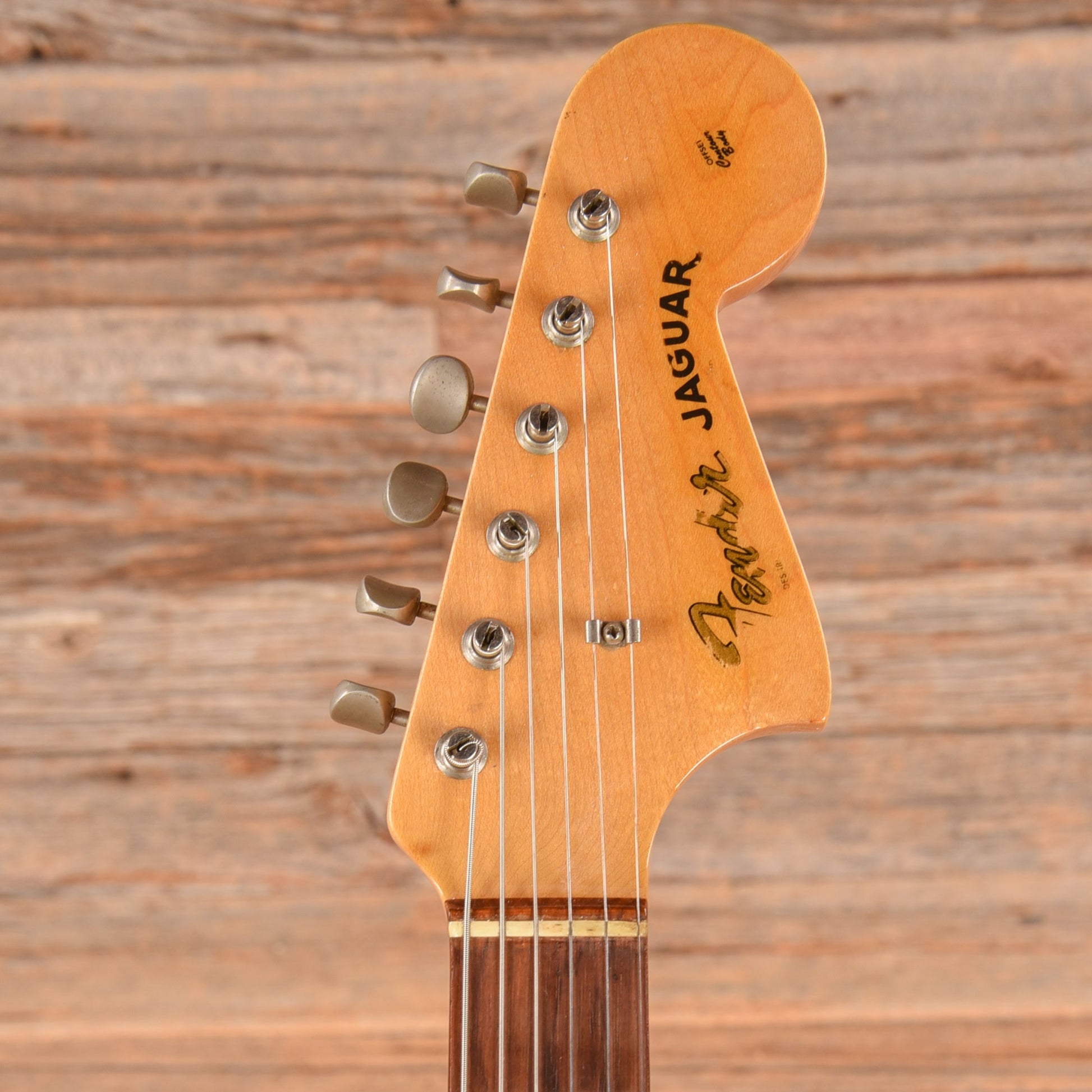 Fender Jaguar Sunburst Refin 1963