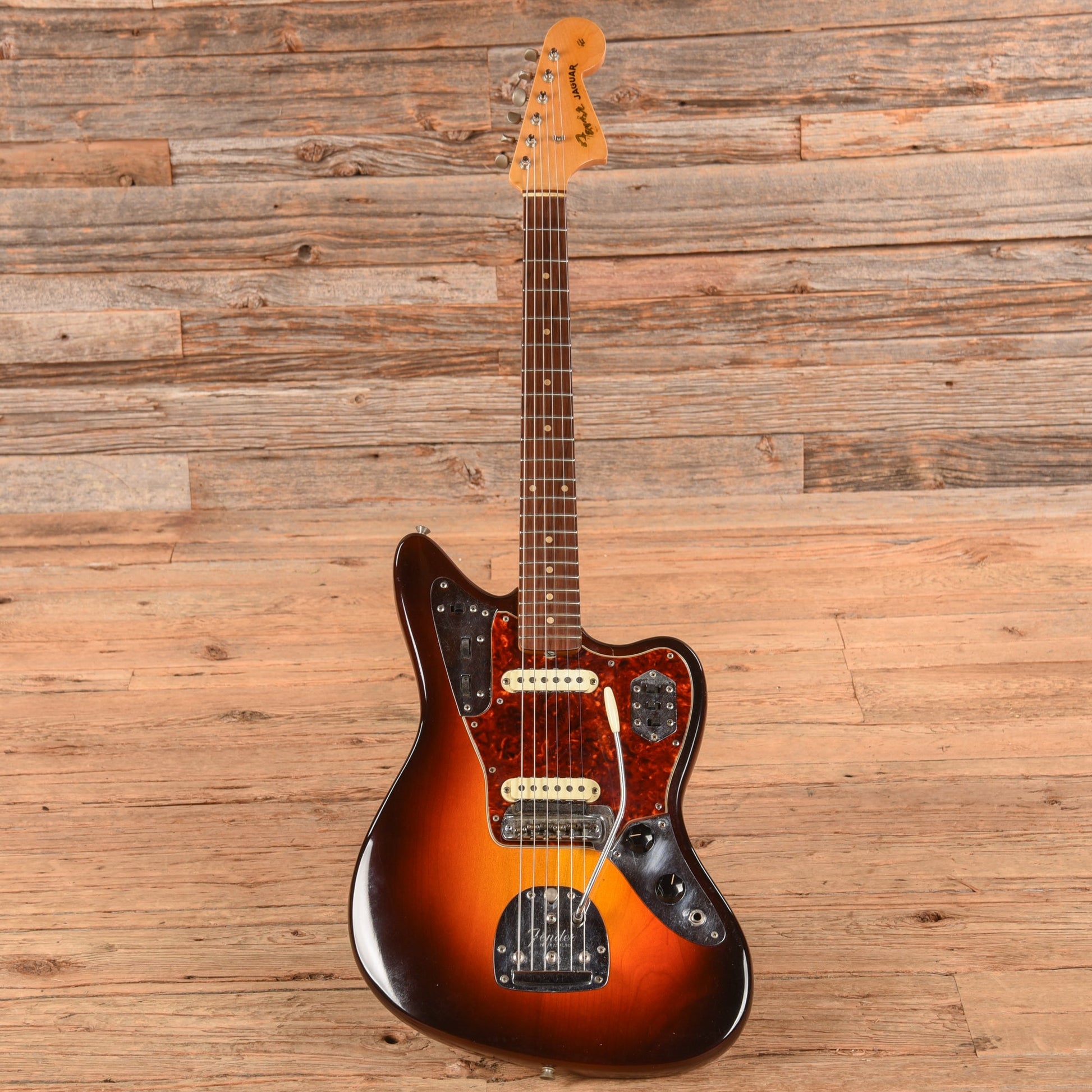 Fender Jaguar Sunburst Refin 1963