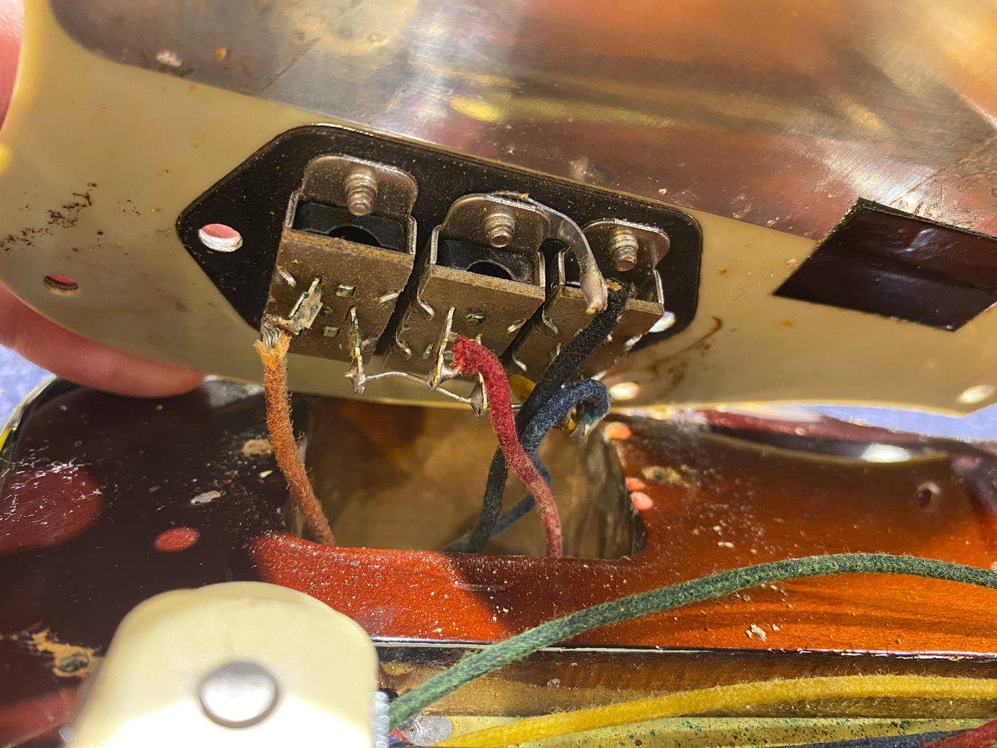 Fender Jaguar Sunburst Refin 1963