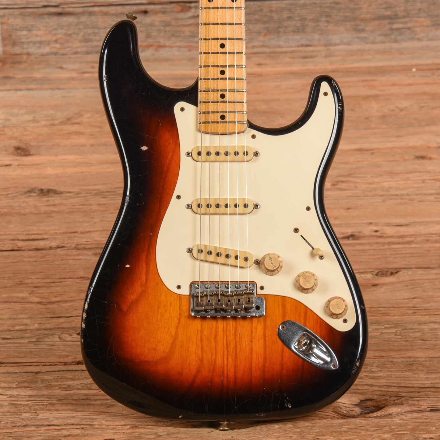 Fender Jason Smith Masterbuilt '57 Relic Strat w/ Hand Wound Abby Ybarra Pickups Sunburst 2010
