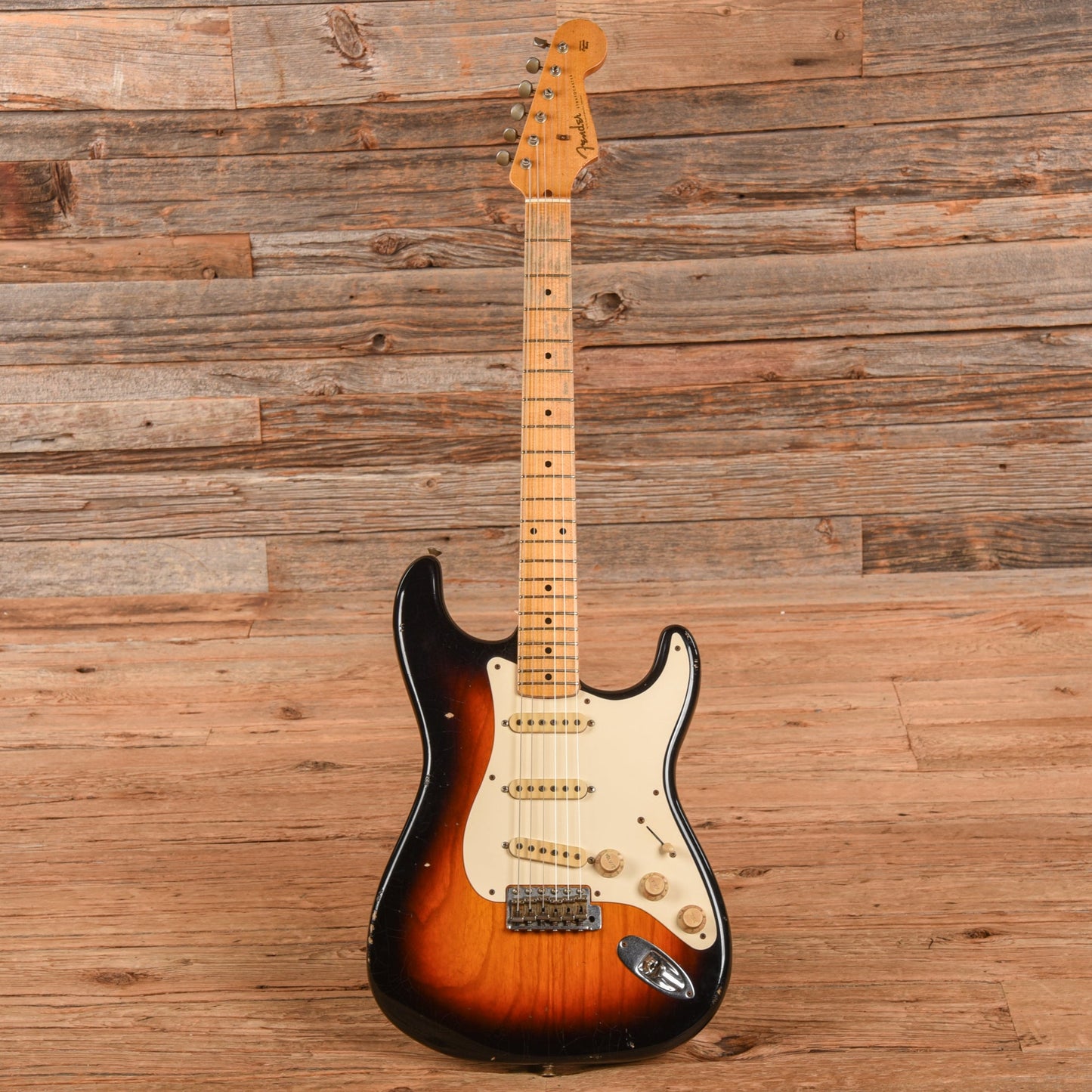 Fender Jason Smith Masterbuilt '57 Relic Strat w/ Hand Wound Abby Ybarra Pickups Sunburst 2010