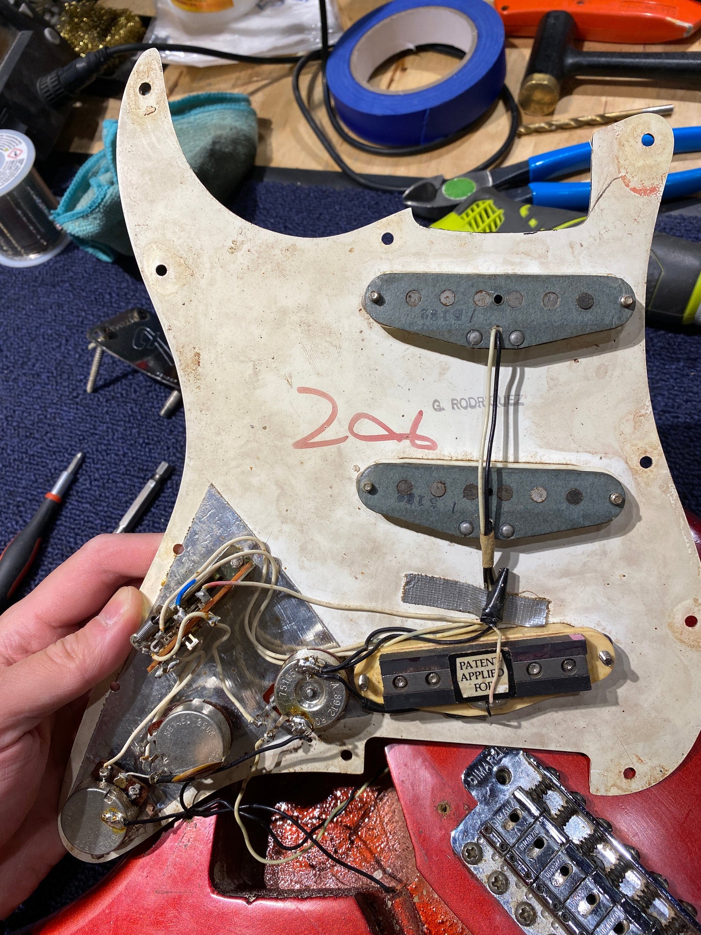 Fender Stratocaster Candy Apple Red 1972