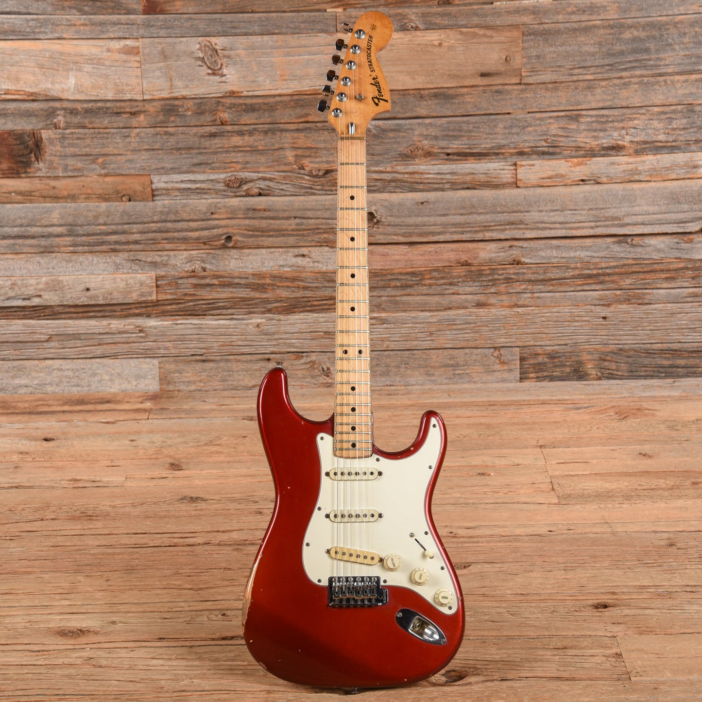 Fender Stratocaster Candy Apple Red 1972