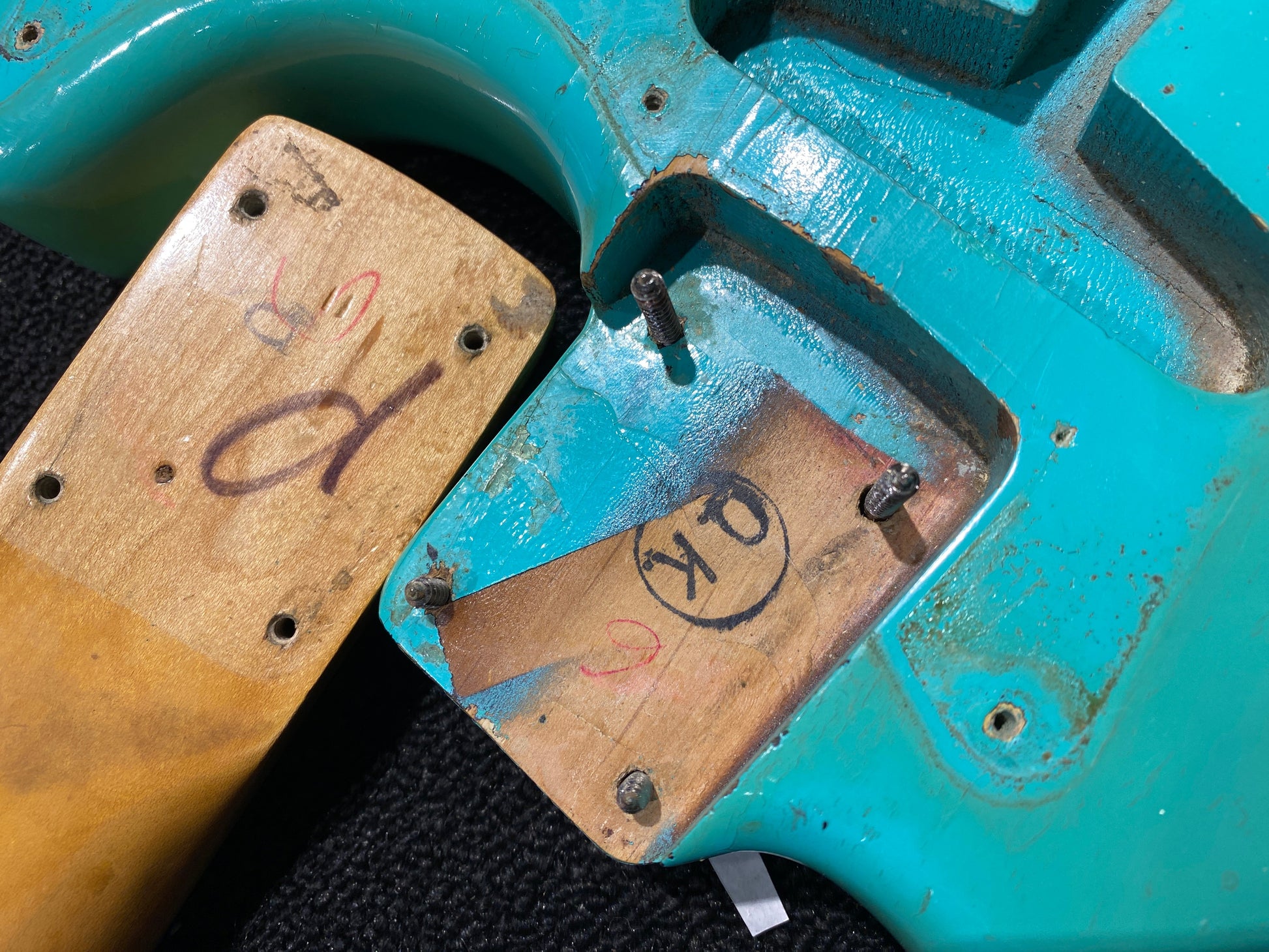 Fender Stratocaster Sea Foam Green 1963