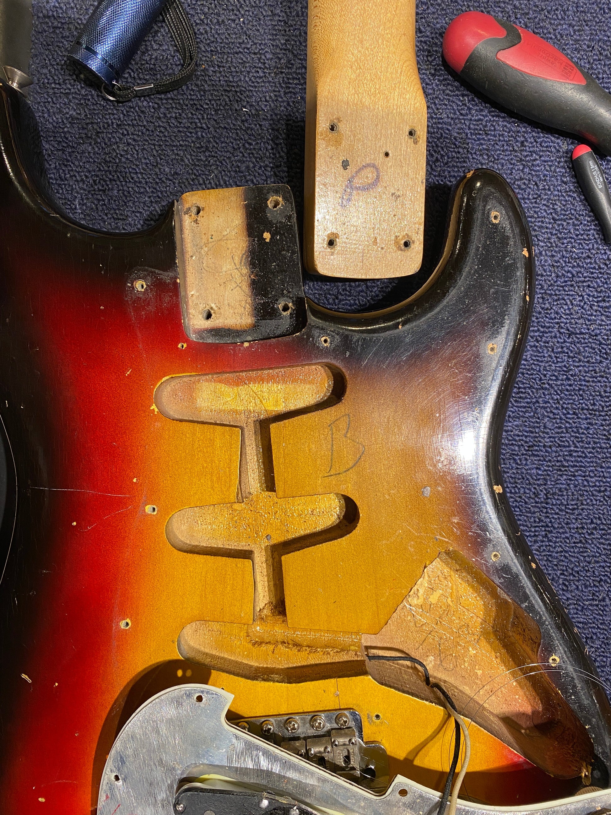 Fender Stratocaster Sunburst 1963