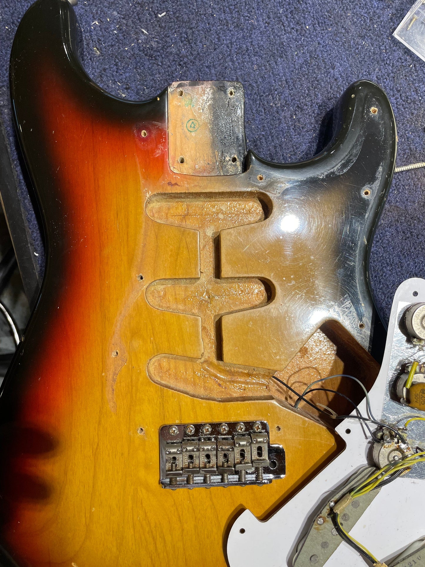 Fender Stratocaster Sunburst 1970