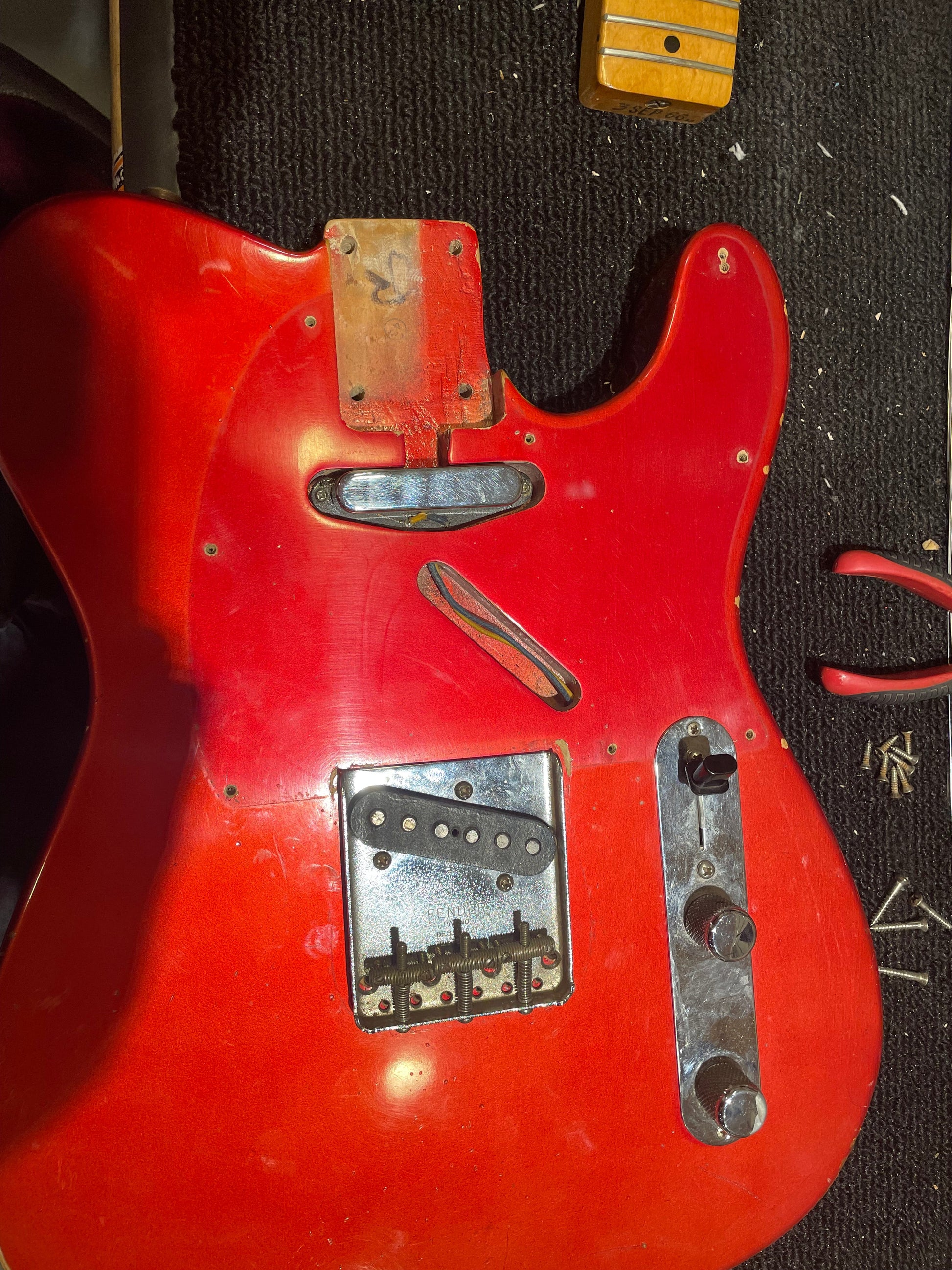 Fender Telecaster Candy Apple Red 1966