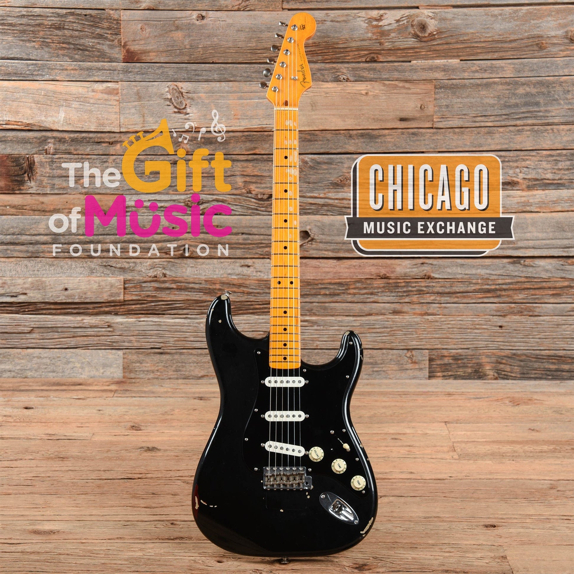 Fender Custom Shop David Gilmour Signature Relic Stratocaster Black