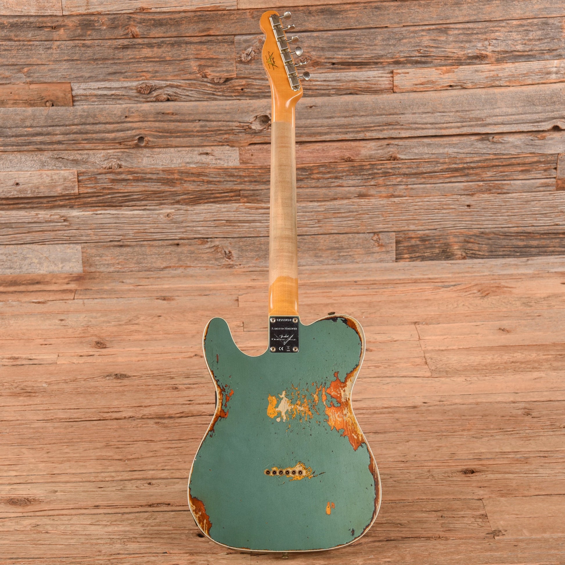 Fender Custom Telecaster Metallic Blue over 3-Color Sunburst - Zac Brown