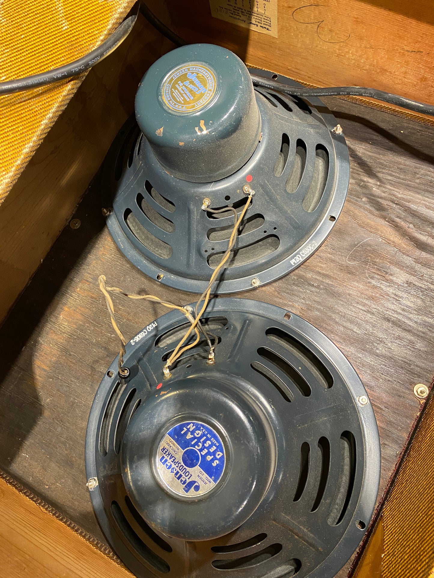 Fender Tweed Twin 5D8-A  1955