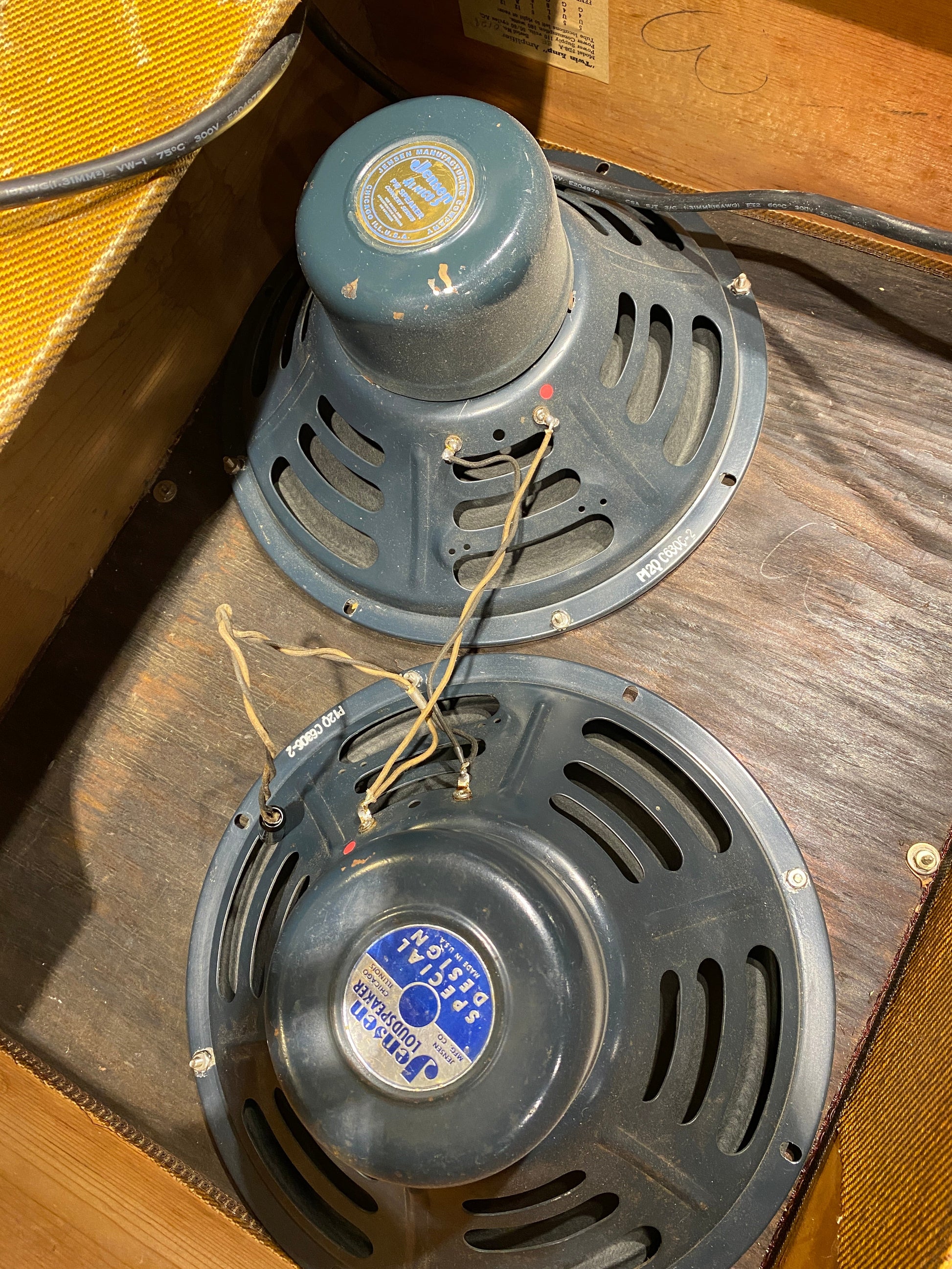 Fender Tweed Twin 5D8-A  1955