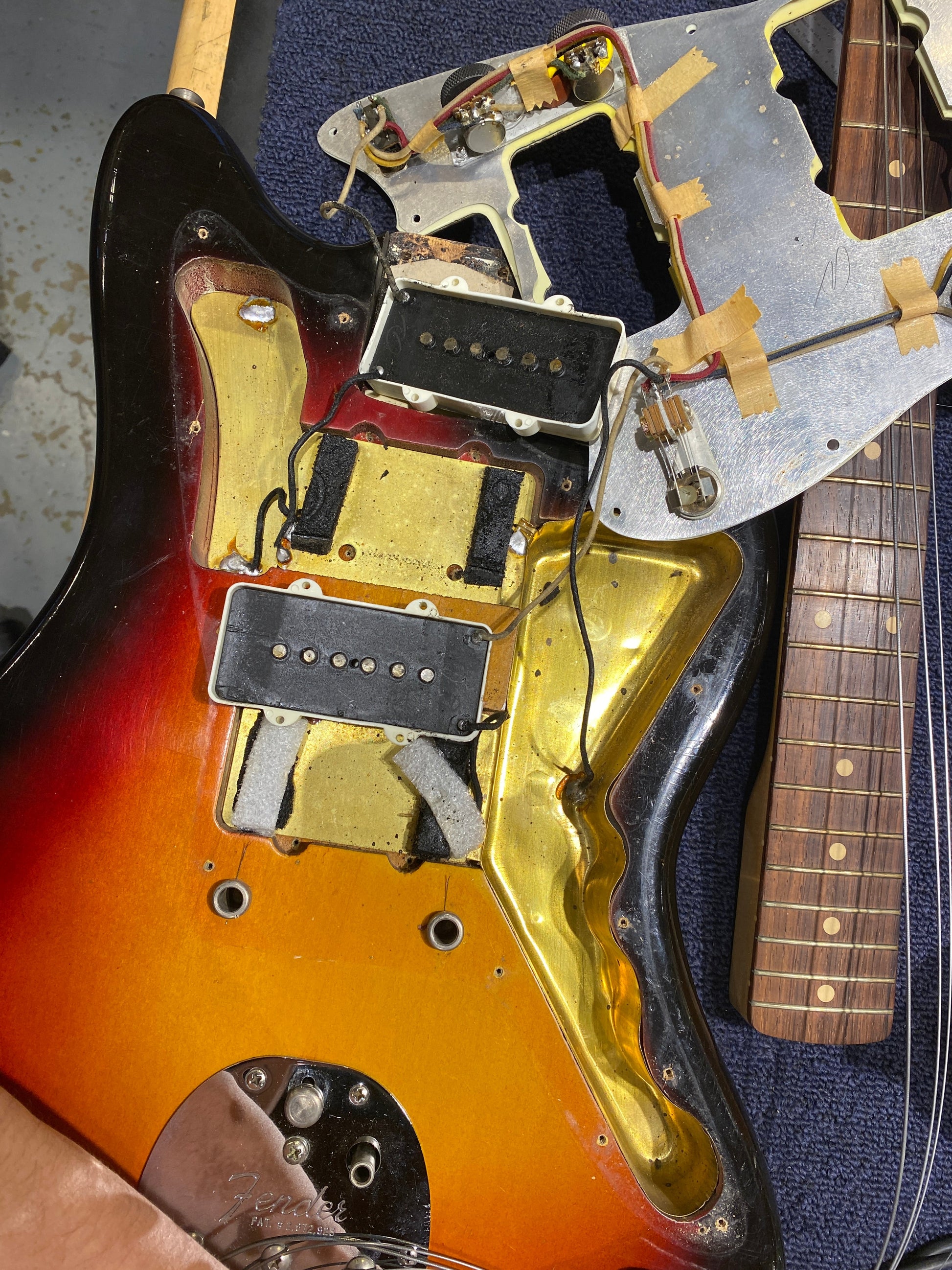 Fender Jazzmaster Sunburst 1961 - John Oates