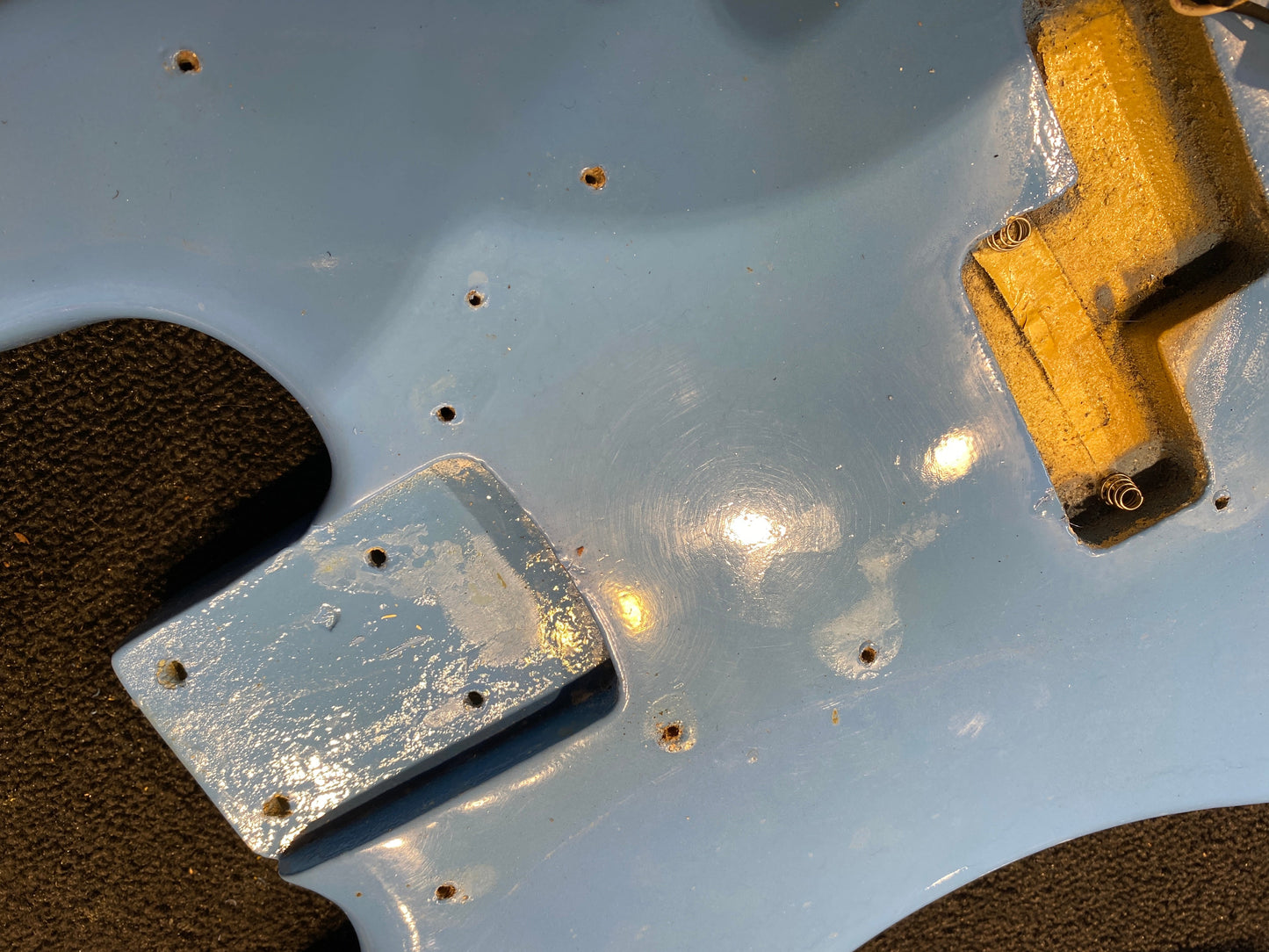 Fender Precision Bass Blue Refin 1965 - Zac Brown
