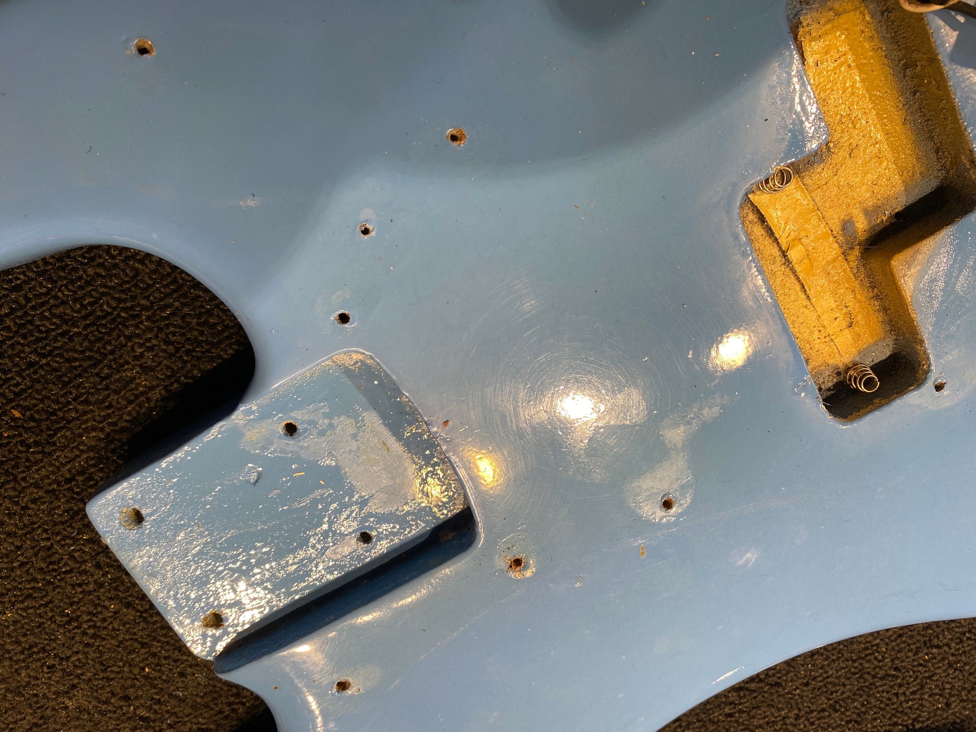 Fender Precision Bass Blue Refin 1965 - Zac Brown