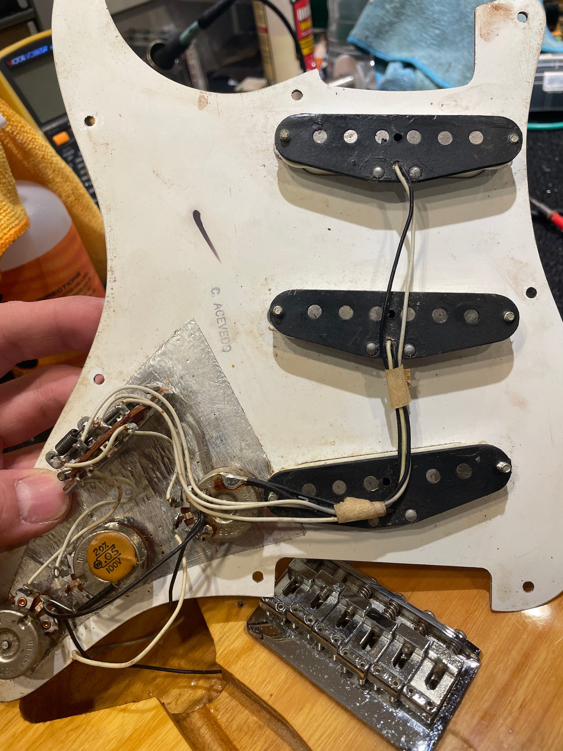 Fender Stratocaster Natural 1973 - Zac Brown