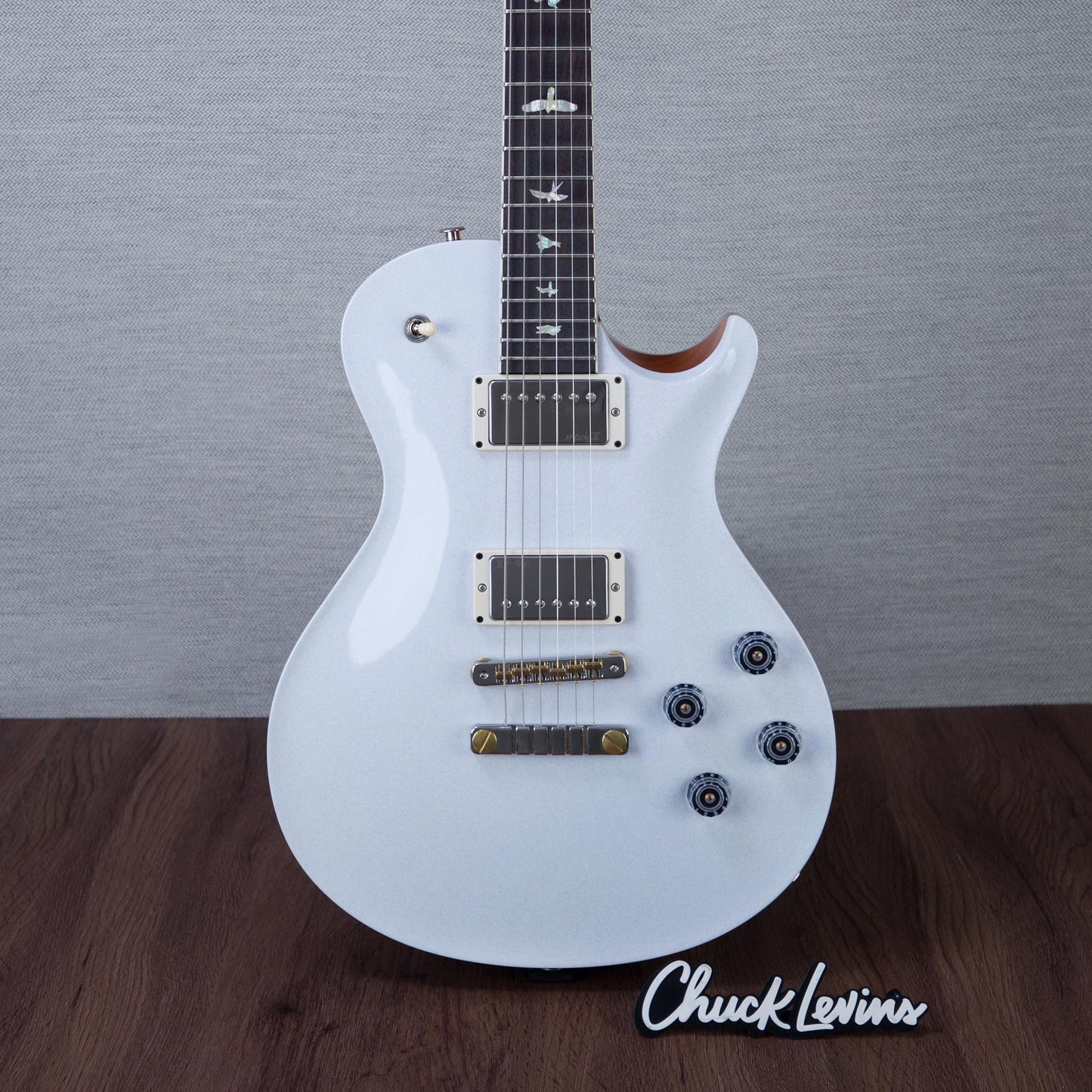 PRS McCarty SC56 Custom Color Electric Guitar - White Hollowflake - #250409567