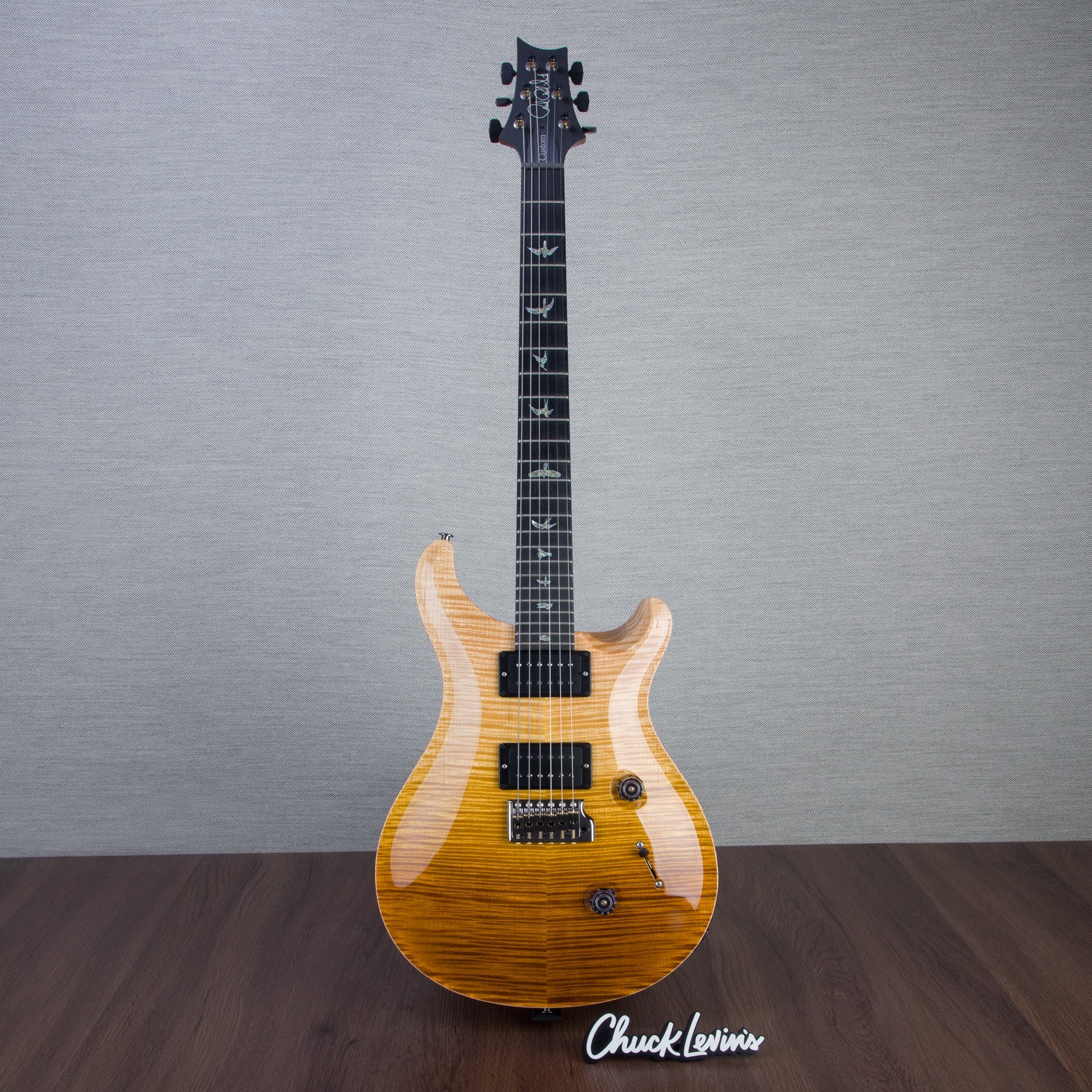 PRS Wood Library Custom 24 Electric Guitar - Private Stock Goldstorm Fade Finish - CHUCKSCLUSIVE - #240383983 - 2024