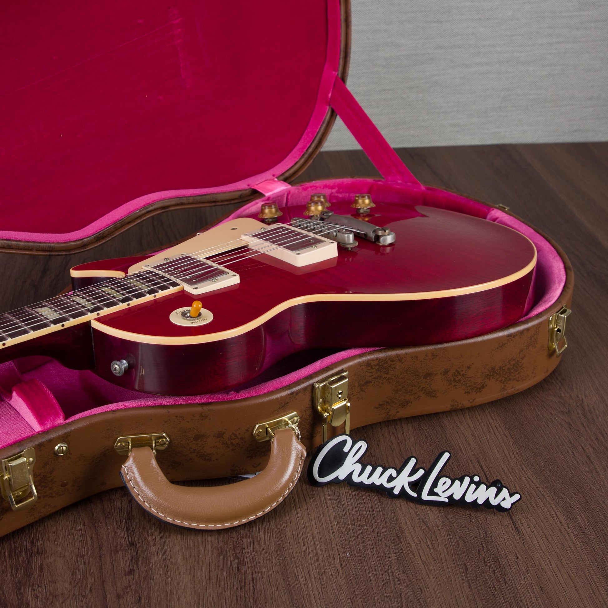 Gibson Murphy Lab 1958 Les Paul Standard - Ultra Light Aged Sweet Cherry Red - CHUCKSCLUSIVE - #85371
